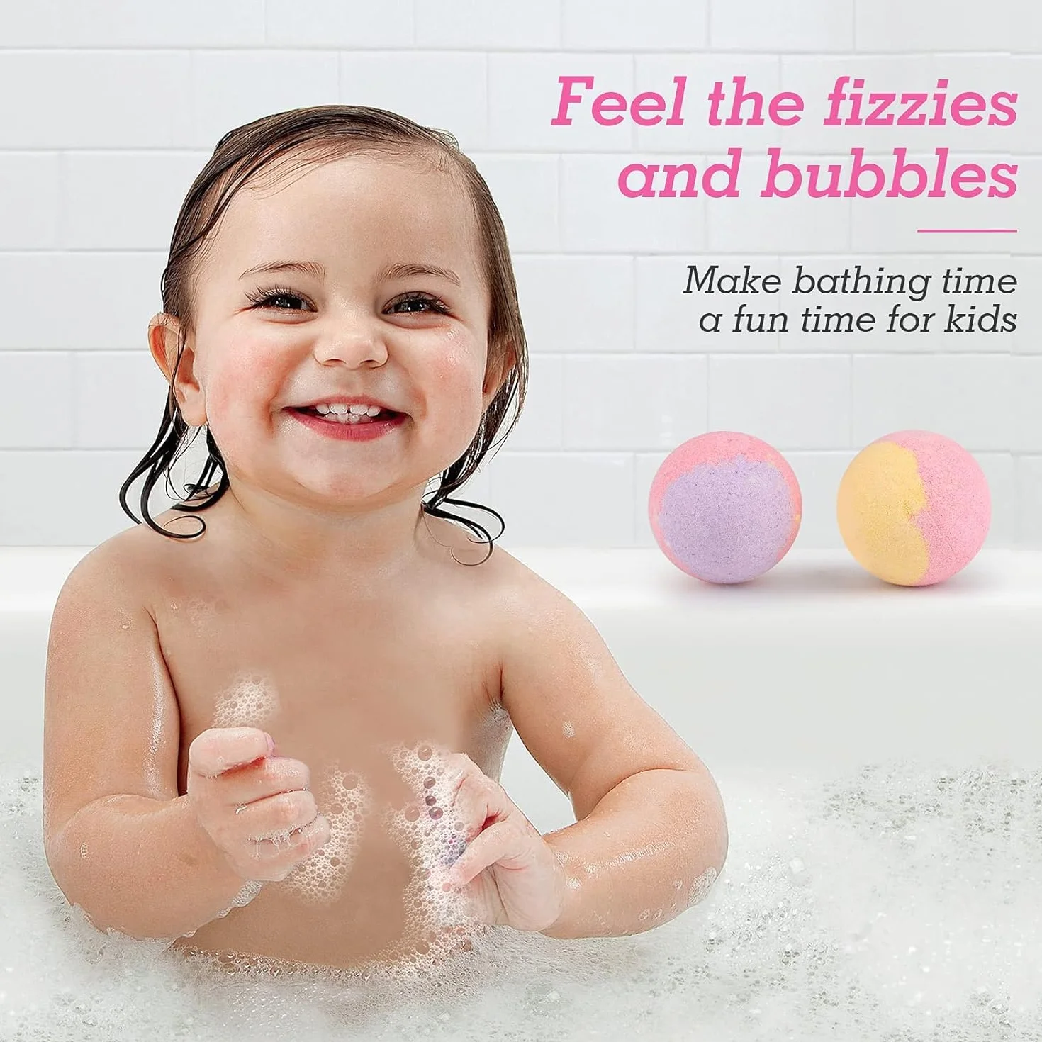 Bombe de Bain Original,16PCS Boule de Bain Femme Relaxante ,Coffret Bombe de Bain