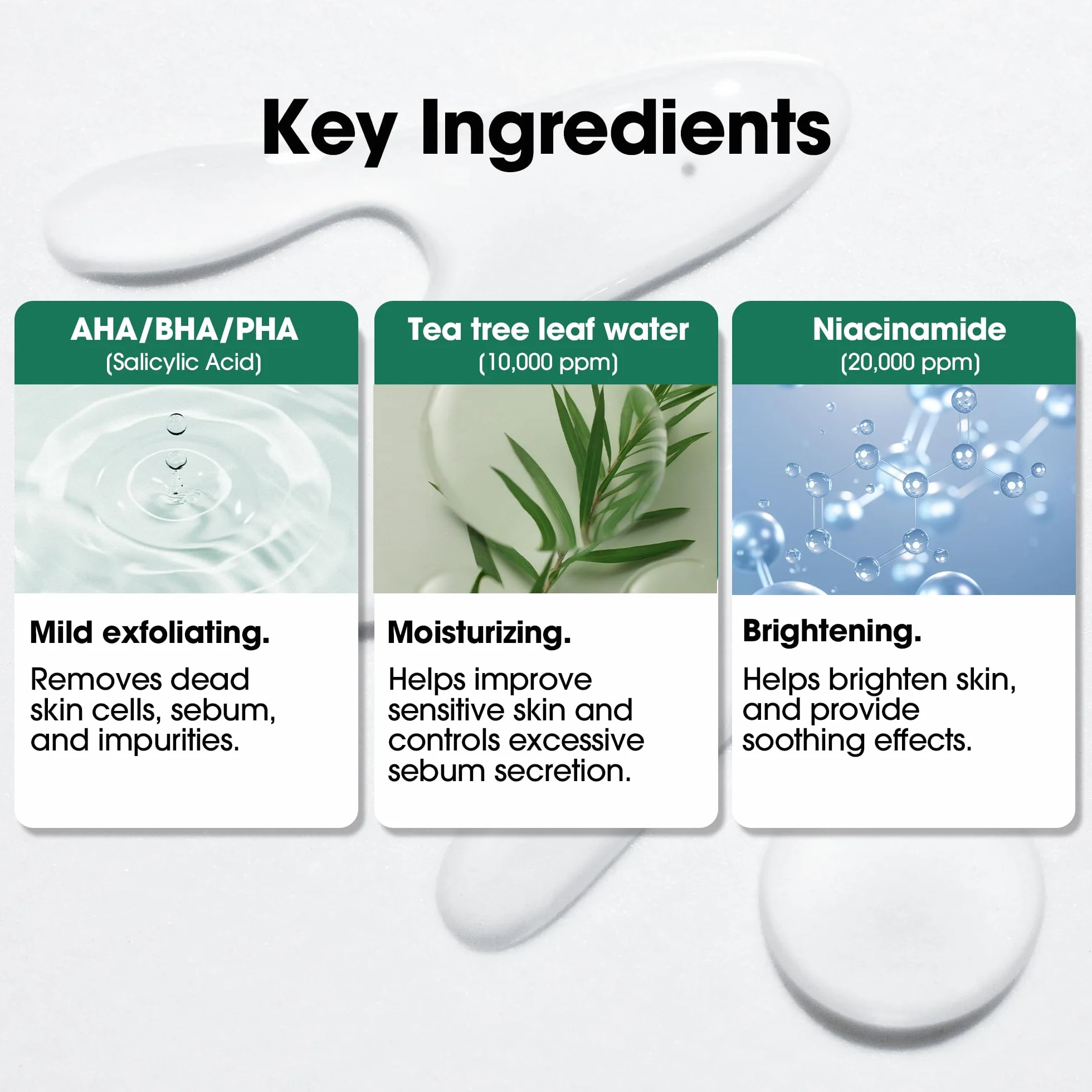 SOME BY MI AHA BHA PHA 30 Days Miracle Toner 150ml Tonique exfoliant coréen à l'acide salicylique