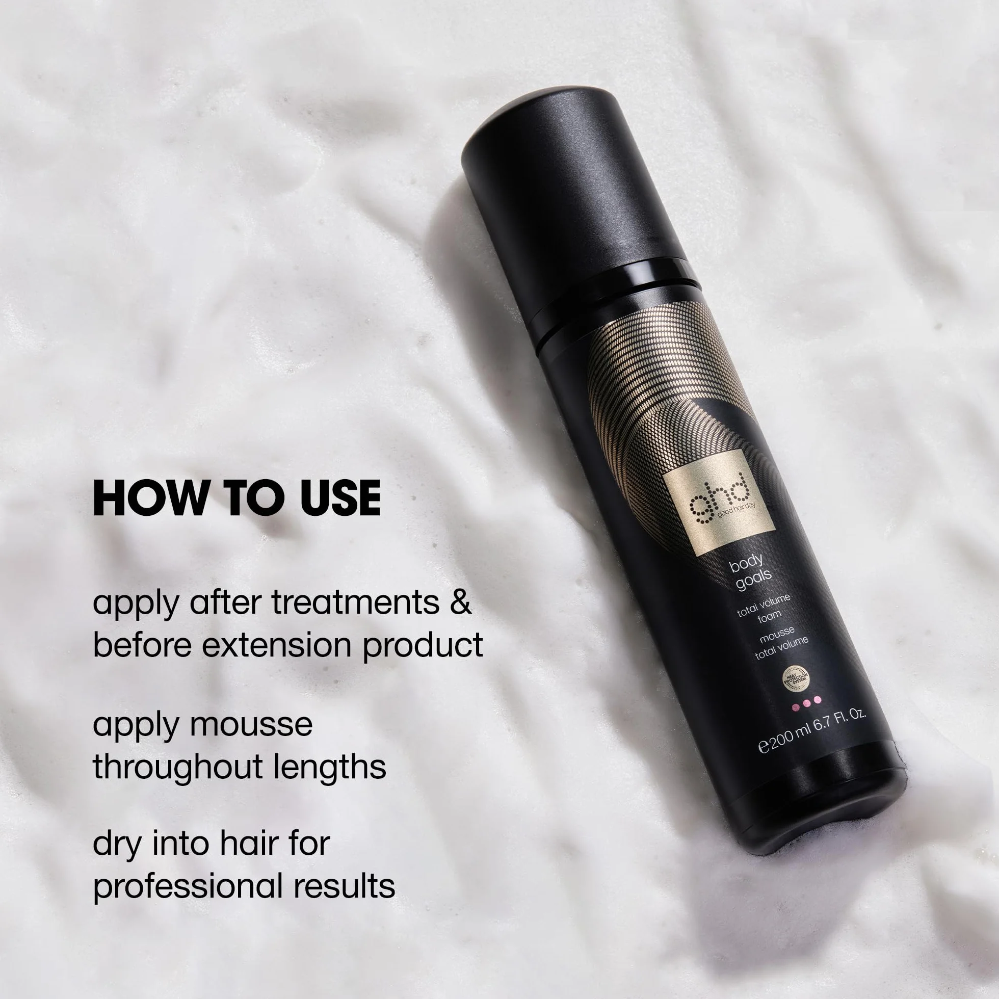 ghd Body Goals – Mousse Total Volume