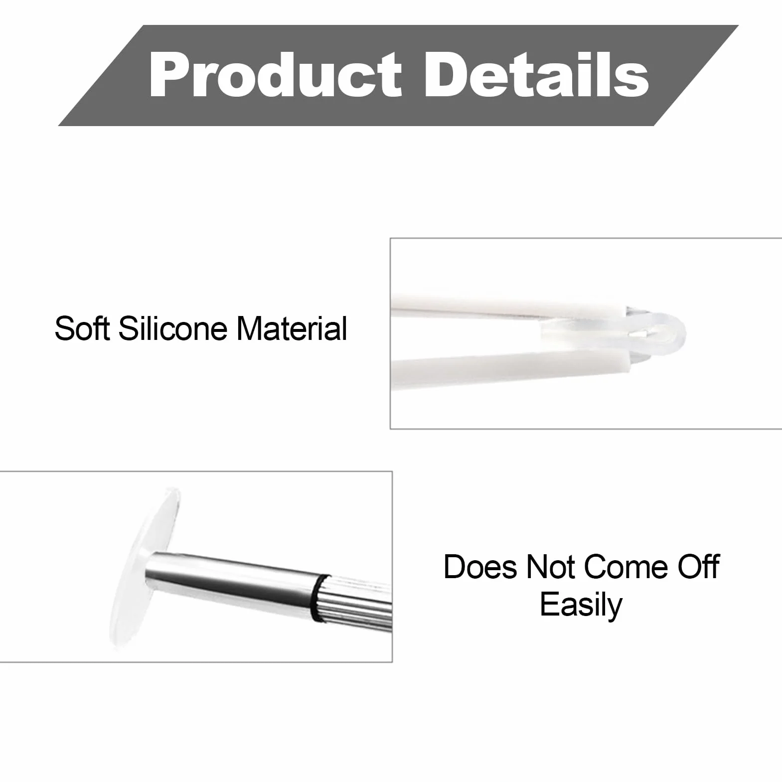 Plaquettes de Nez en Silicone Antidérapant, Coussinets de Nez Adhésif pour Lunettes, Doux et Confortables (Transparent)