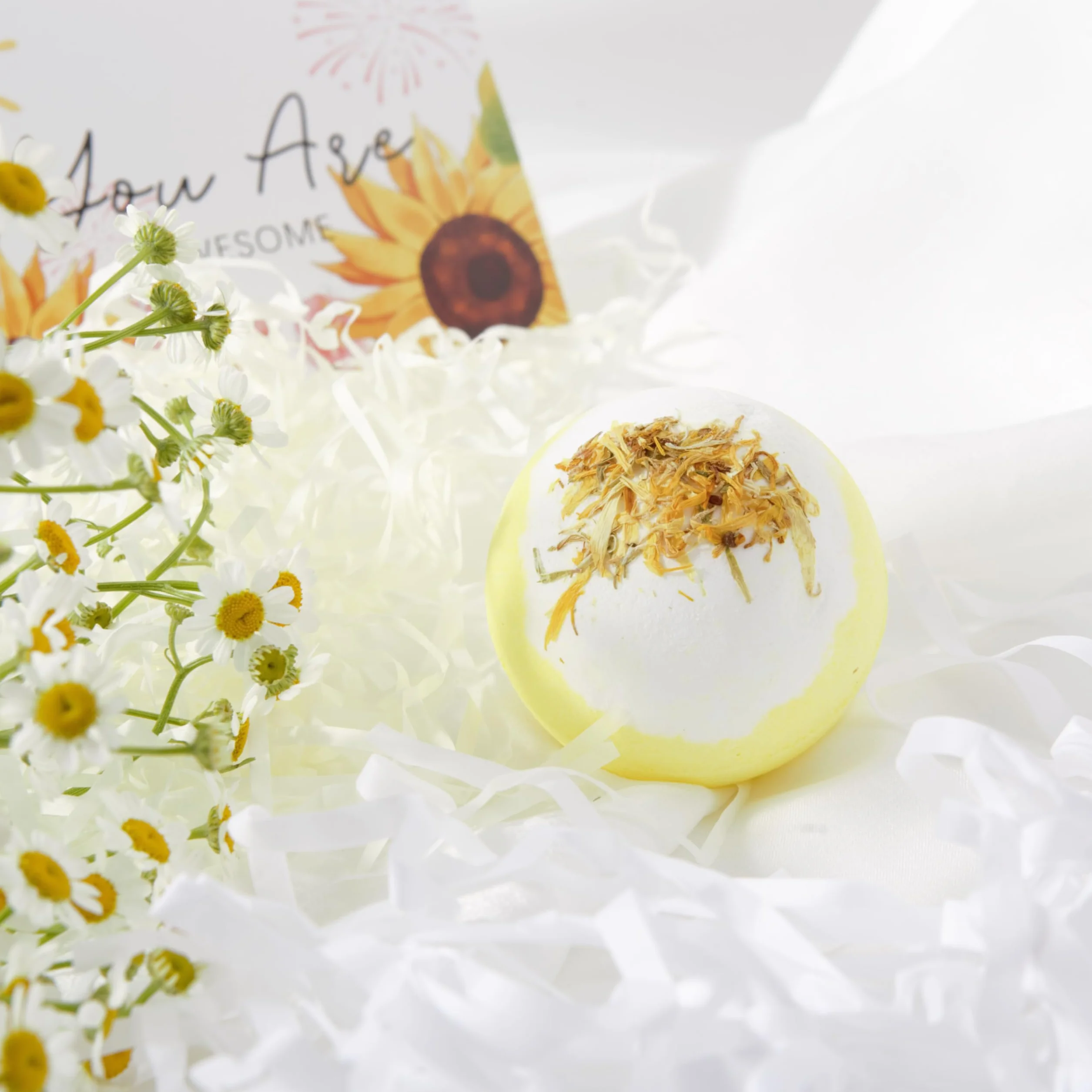 Coffret Cadeau Femme Tournesol Anniversaire Meilleure Amie