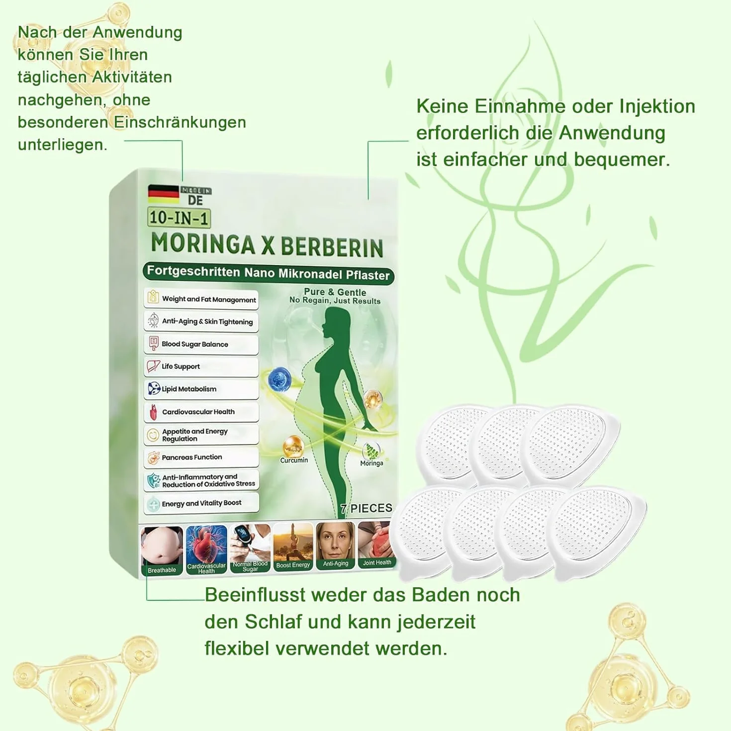 Moringa Patches 10 en 1