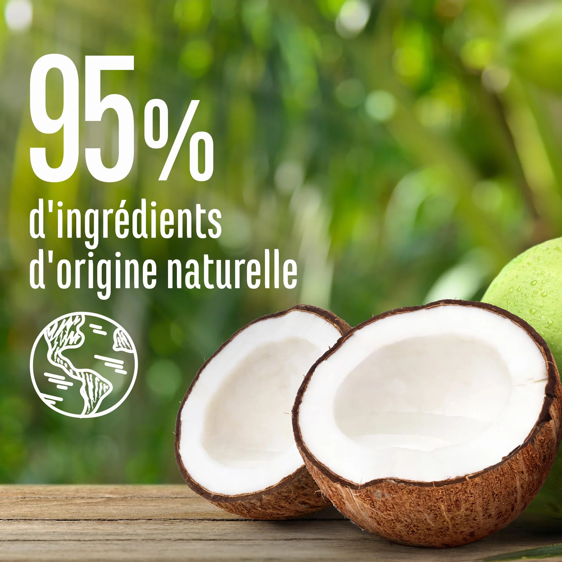 Le Petit Marseillais Après-shampooing Soin Express 1 Min Hydratation Légèreté Eau de Coco Bio 200 ml