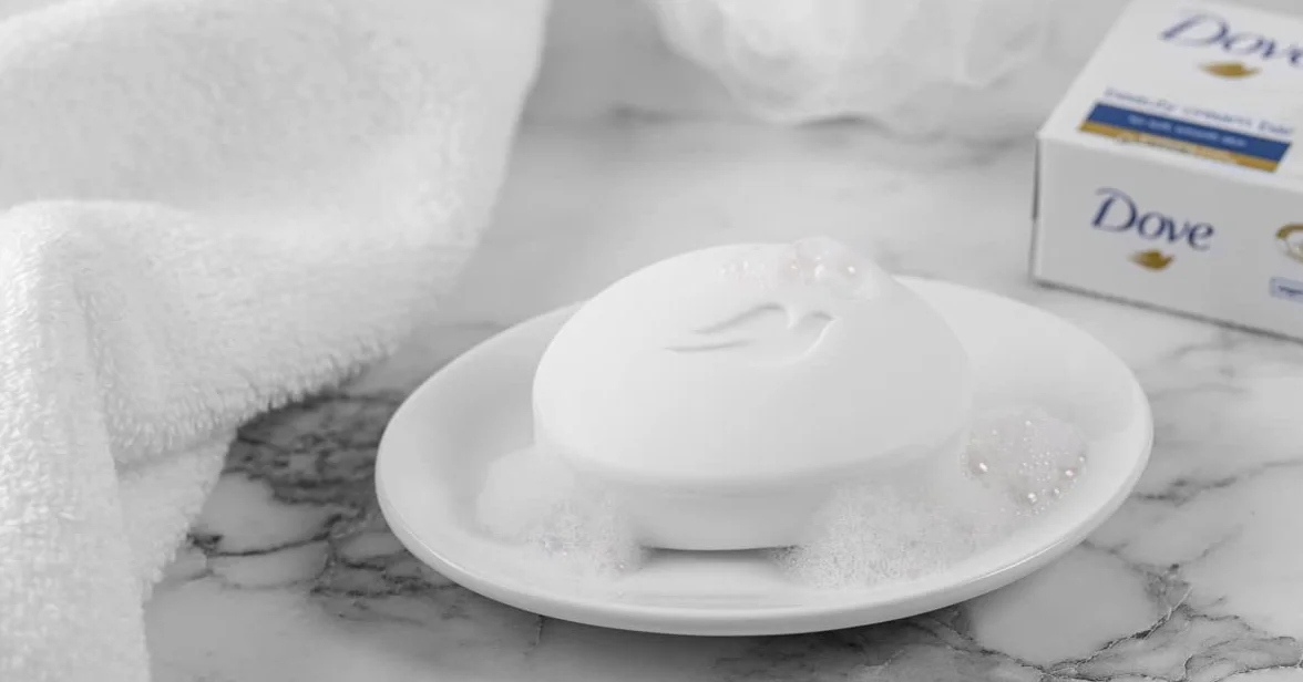Dove Original Beauty Bar à la Crème Hydratante 6 x 90 g