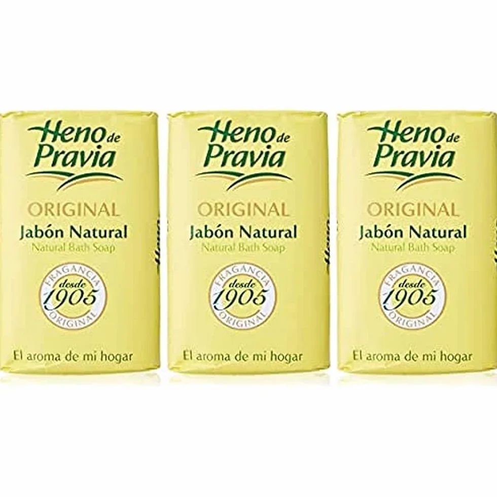 HENO DE PRAVIA Lot de 3 Savons pour les mains 3X115 g