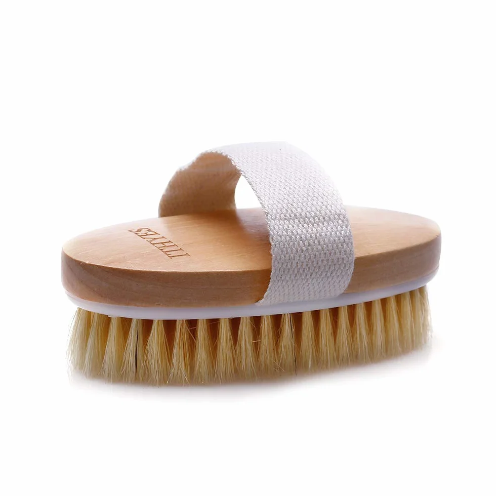 Brosse exfoliante naturelle pour le corps élimine cellulites peau morte