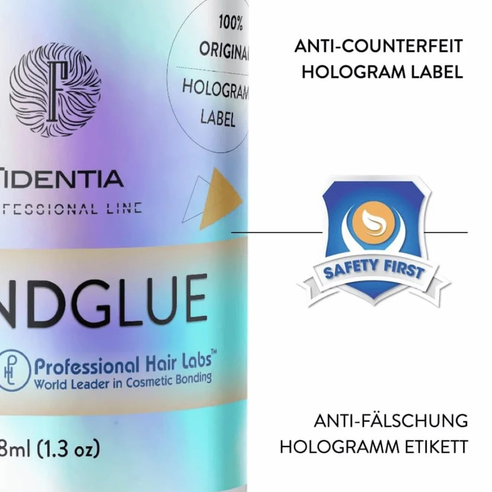 Fidentia Bond Glue | Colle pour cheveux, perruque, postiche - 38ml
