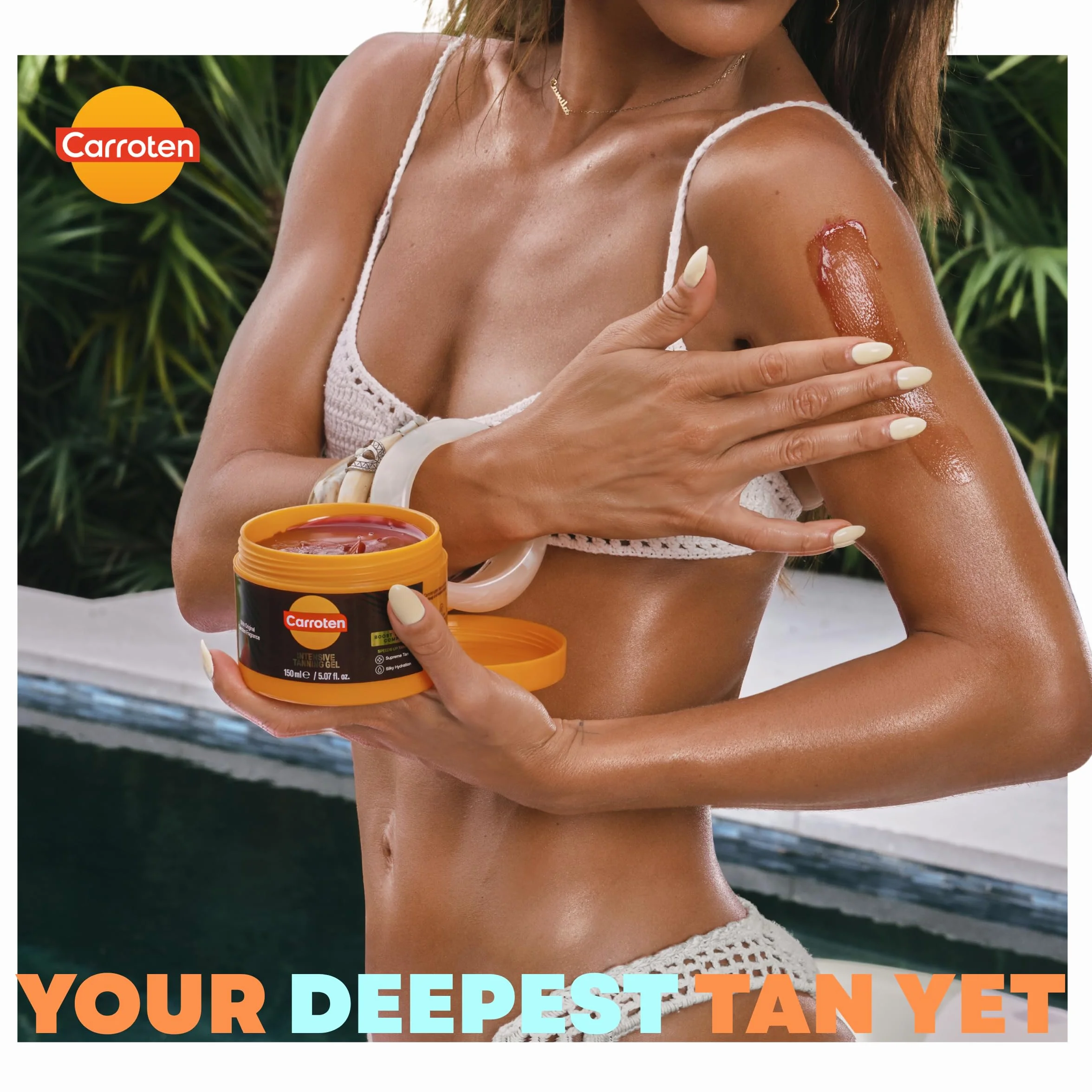 Carroten Intensive Tanning Gel 150ml Accelerateur de Bronzage SPF0