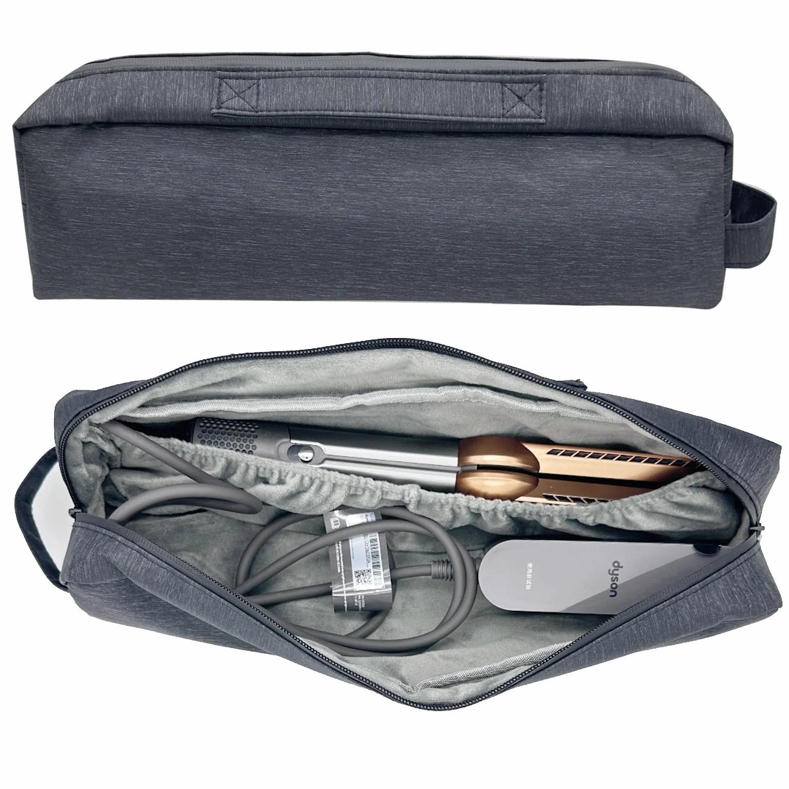 Housse de Transport pour Dyson Airstrait HT01/Airwrap/Supersonic HD16 HD15 HD08/Supersonic Co-anda 2x™ HS09, Accessoires de soins capillaires Étui de Transport, Lisseur Sac de Protection