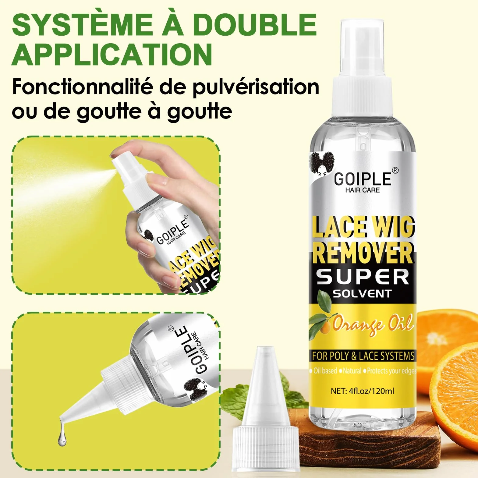 Dissolvant Extension Adhesive, Dissolvant De Bande Pour Extensions De Cheveux, Dissolvant Extension Keratine, 4 Fl Oz