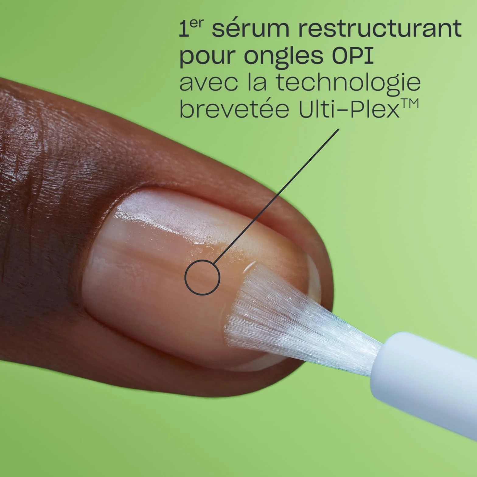 OPI Repair Mode - Sérum Restructurant pour les Ongles fragiles & endommagés - Formule Vegan - Agit en profondeur pour réparer la kératine naturelle des ongles - 9ml Blanc