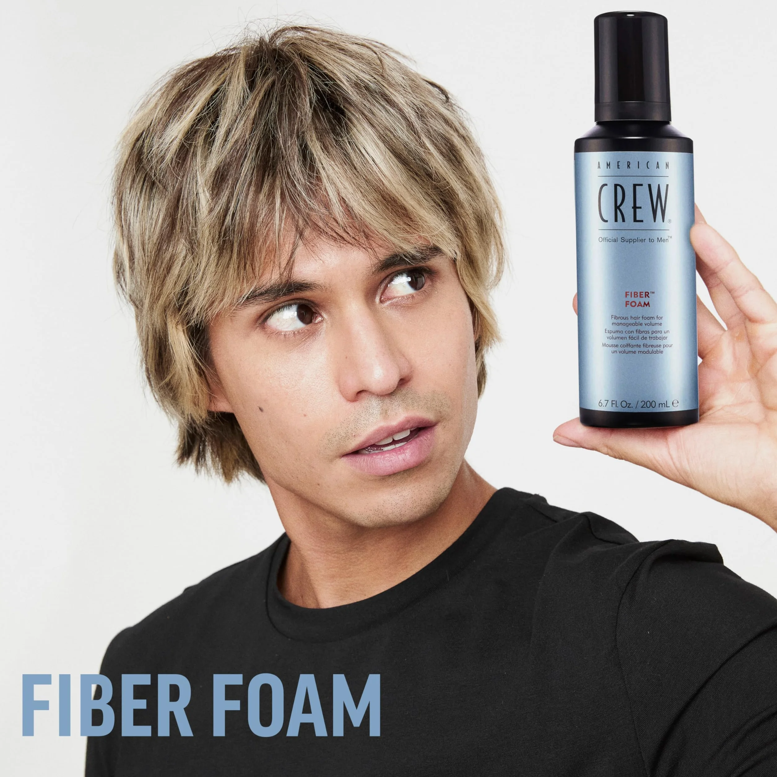 American Crew Fiber Foam 200ml - mousse fibreuse