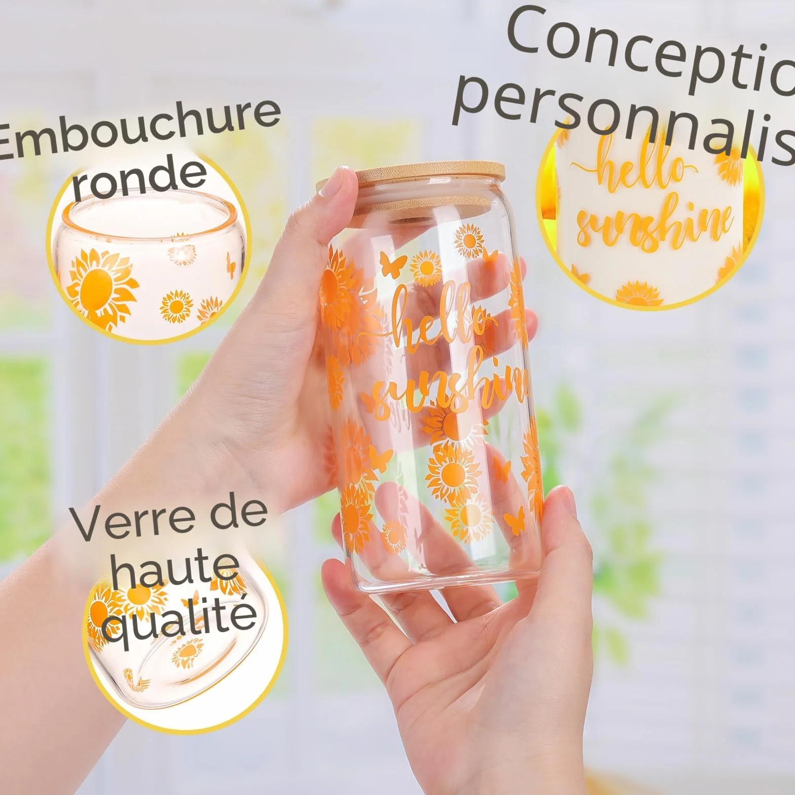 Coffret Cadeau Femme Tournesol Anniversaire Meilleure Amie