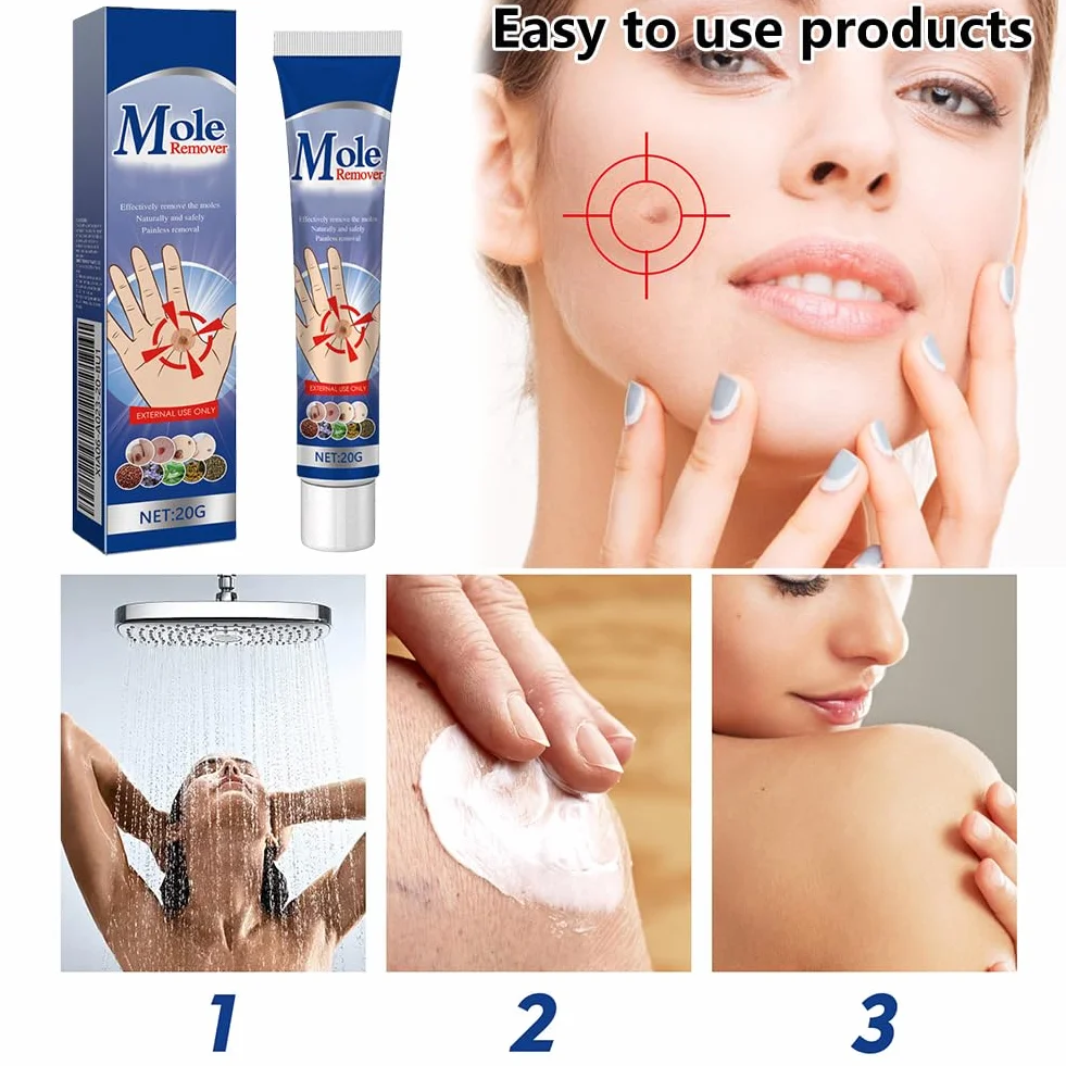 Crème Anti-Verrues et Anti-étiquettes Cutanées 20g