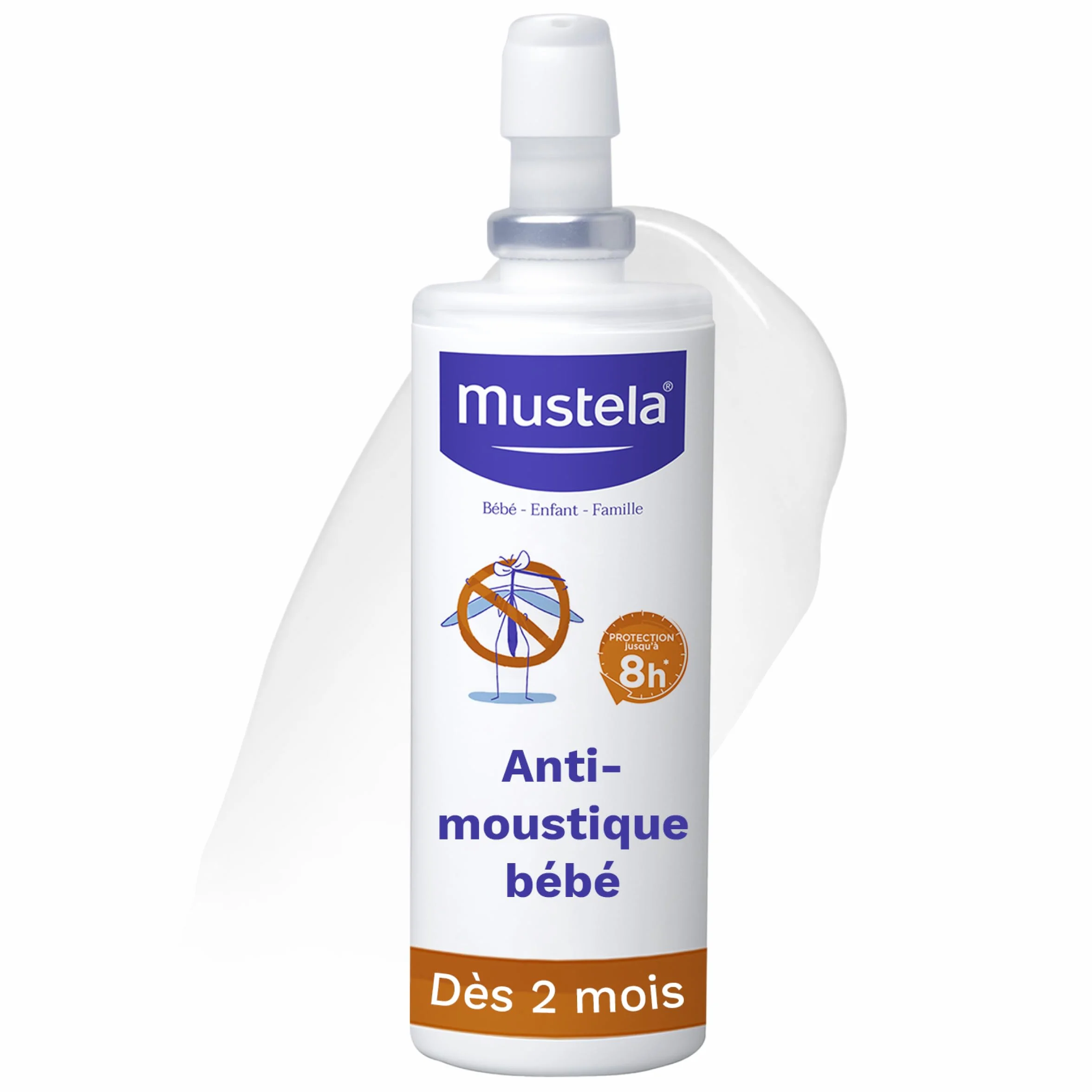 Mustela Lotion Anti Moustique Bébé IR3535® Protection Moustiques Tiques Sans Parfum 8h