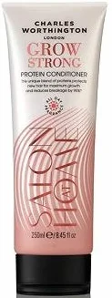 Charles Worthington Grow Lot de 2 shampoings actifs puissants 250 ml et après-shampoing protéiné 250 ml