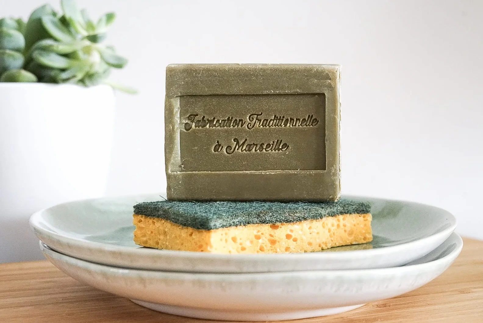Savon de Marseille à l'huile d'olive 200g COSMOS ORGANIC