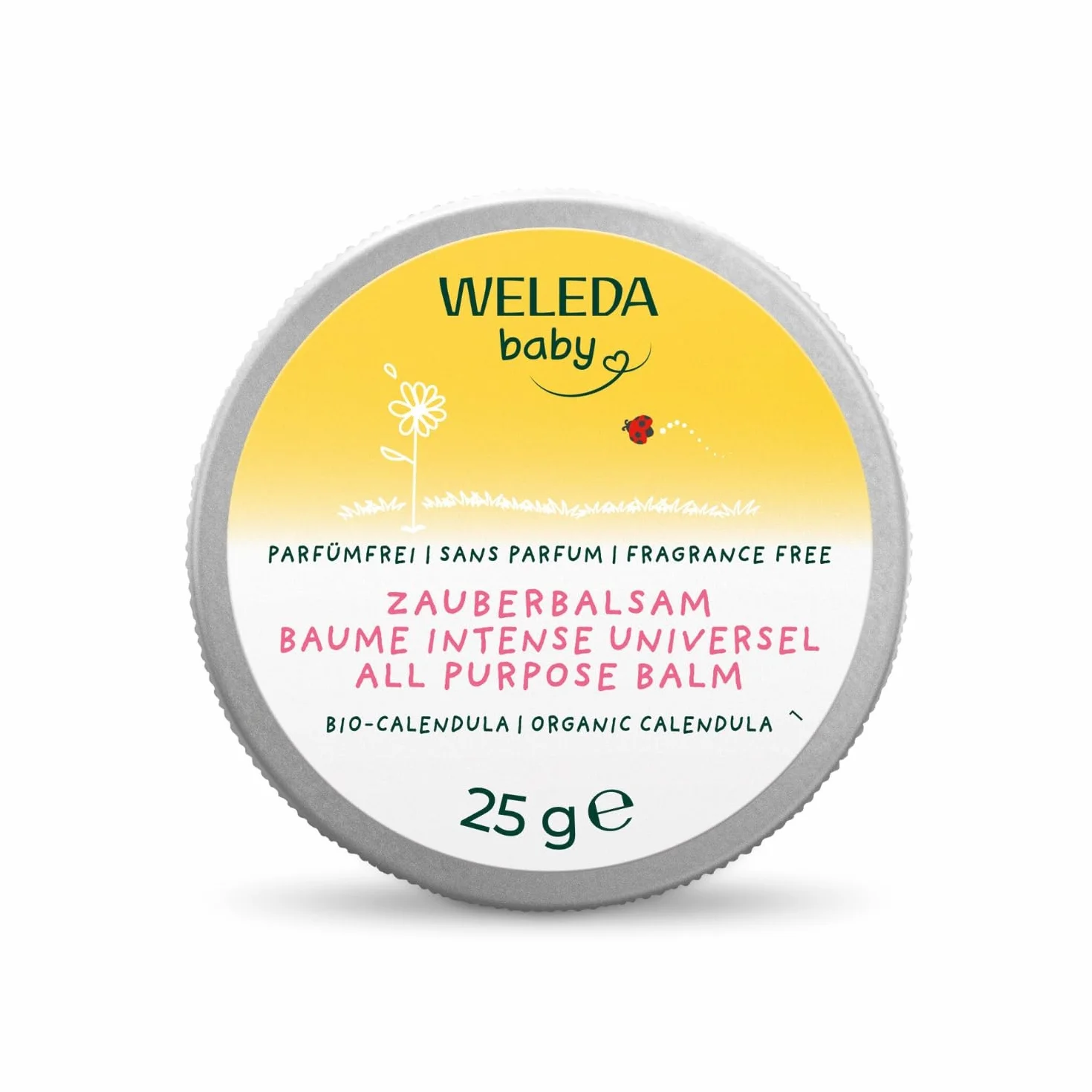 Weleda Baume Intense Universel Calendula 25 g Hydrate Nourrit Peau Bébés
