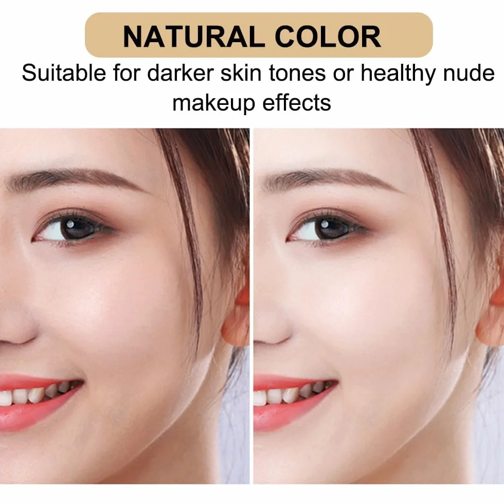 Crème CC Air Cushion Tête de Champignon Fond de Teint Cushion BB Maquillage Correcteur Visage et Cou Teint Uniforme Naturel