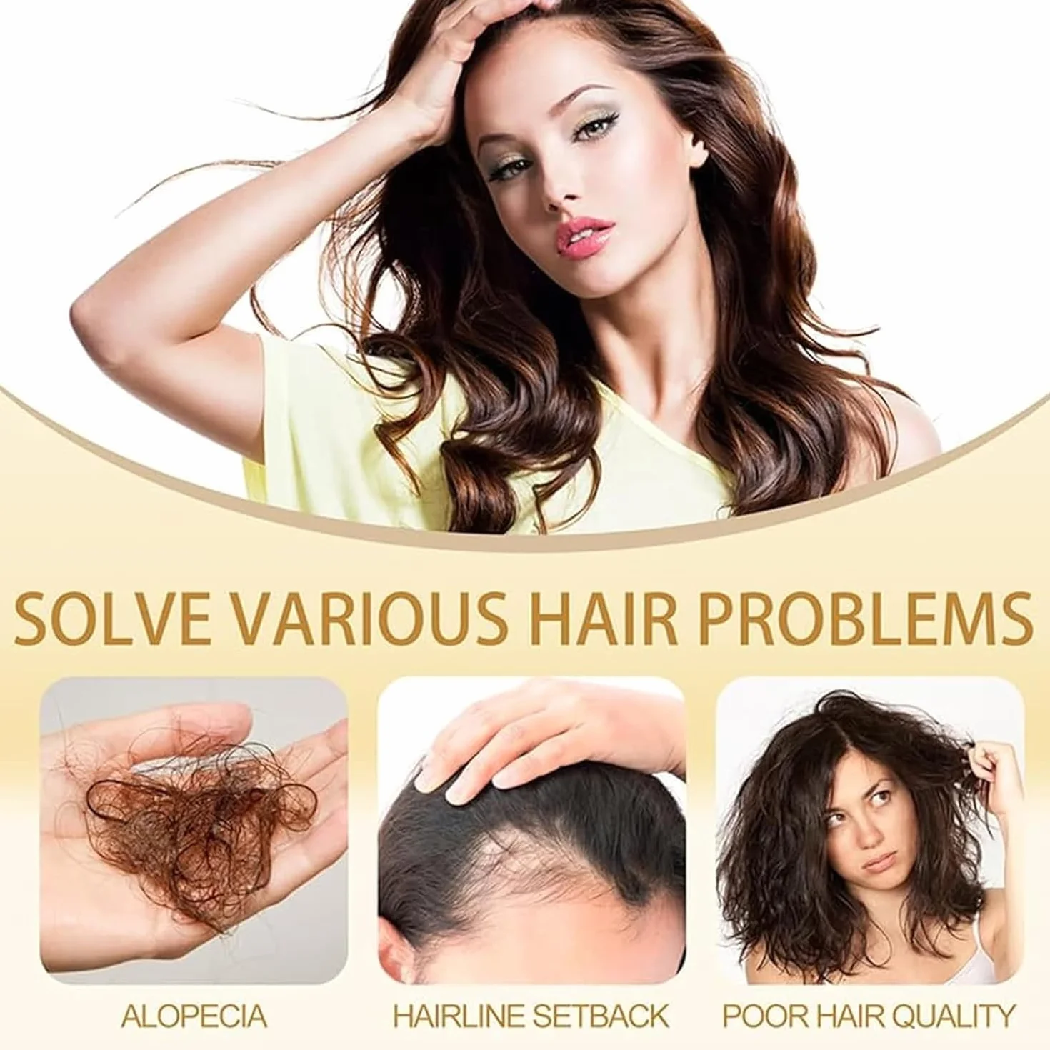 Shampoing anti-perte de cheveux, shampooing japonais au ginseng, shampooing Bai Hei Ke, shampooing volumisant multi-usages, shampooing anti-chute de cheveux à l'extrait de gingembre, formule