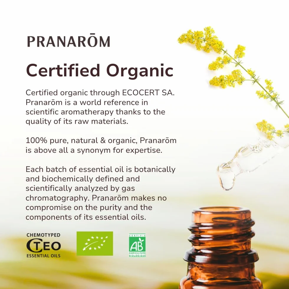 Pranarôm Argan Bio Huile Végétale 50 ml Anti-Age Réparatrice