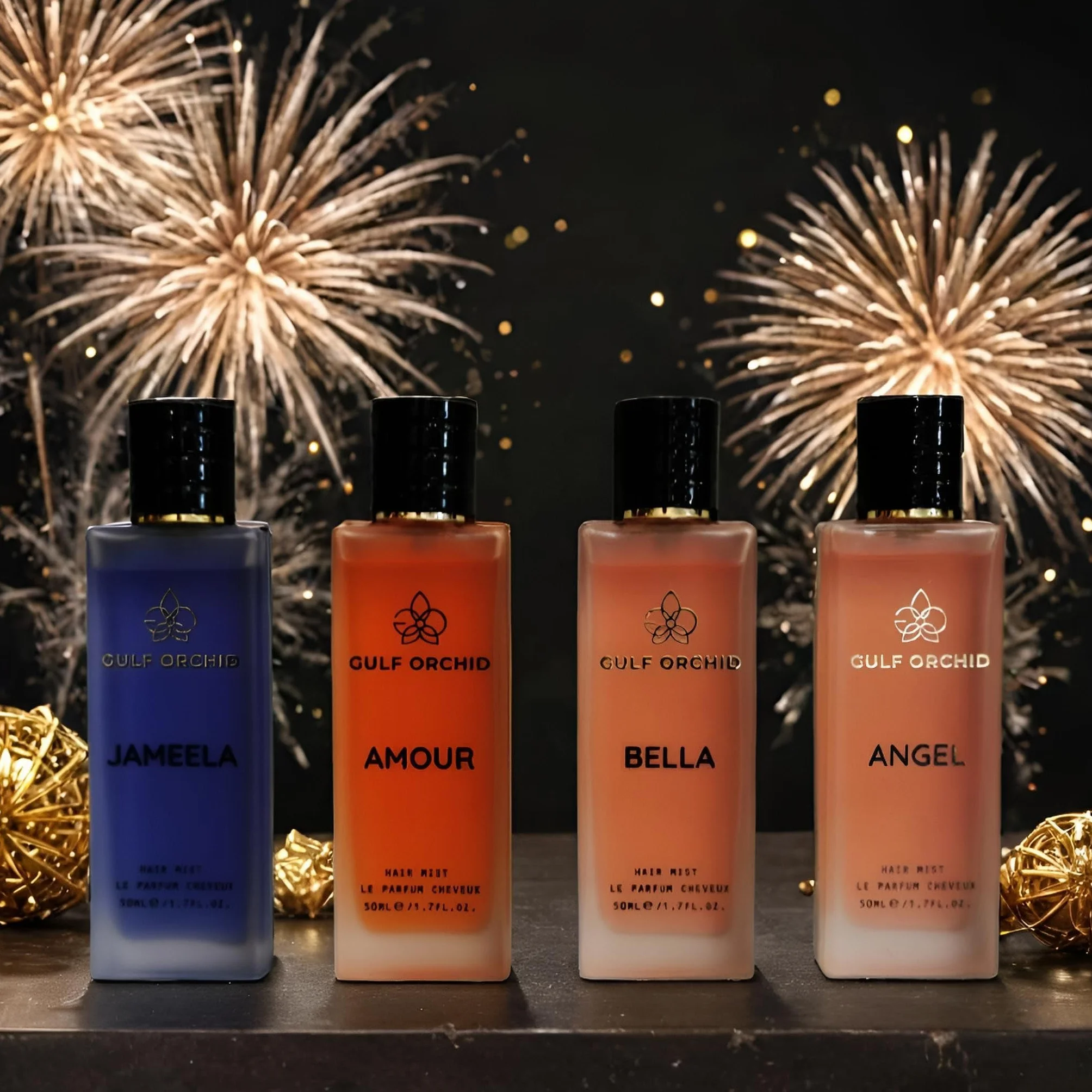 Coffret Hair Mist 4 Brumes Capillaires Parfumées Amour Belle Jameela Angel 4 x 50 ml