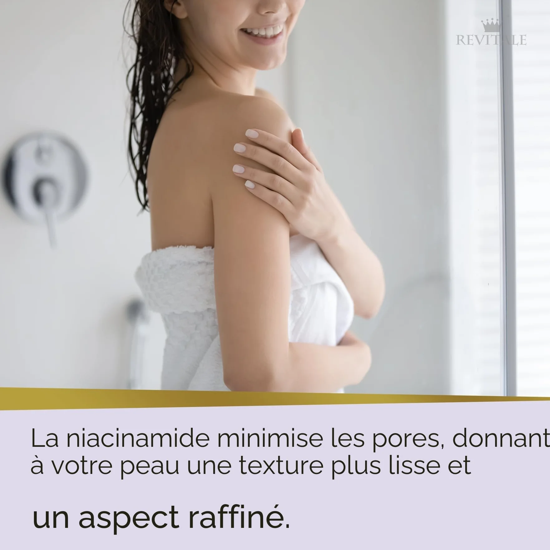 Revitale Savon Avancé à l’Acide Azélaïque et à la Niacinamide – Barre Nettoyante Apaisante pour Peau Lisse