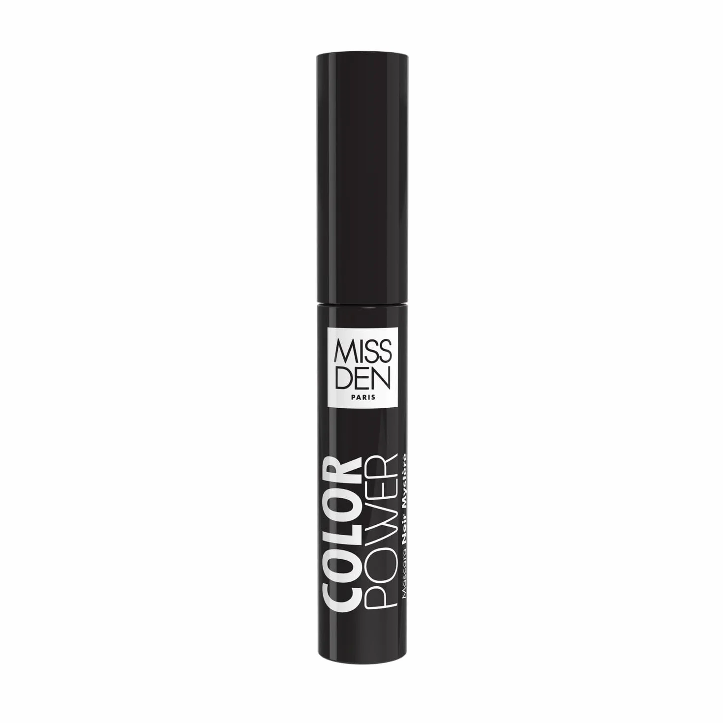 MISS DEN Mascara Noir Mystère - Volume et Couleur Intense pour Cils - Format 8 ml - Fabriqué en France - Lot de 3