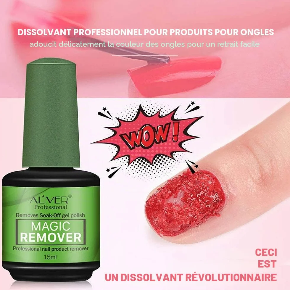 Dissolvant Magique De Vernis A Ongles, Outil De Dissolvant De Vernis En Gel