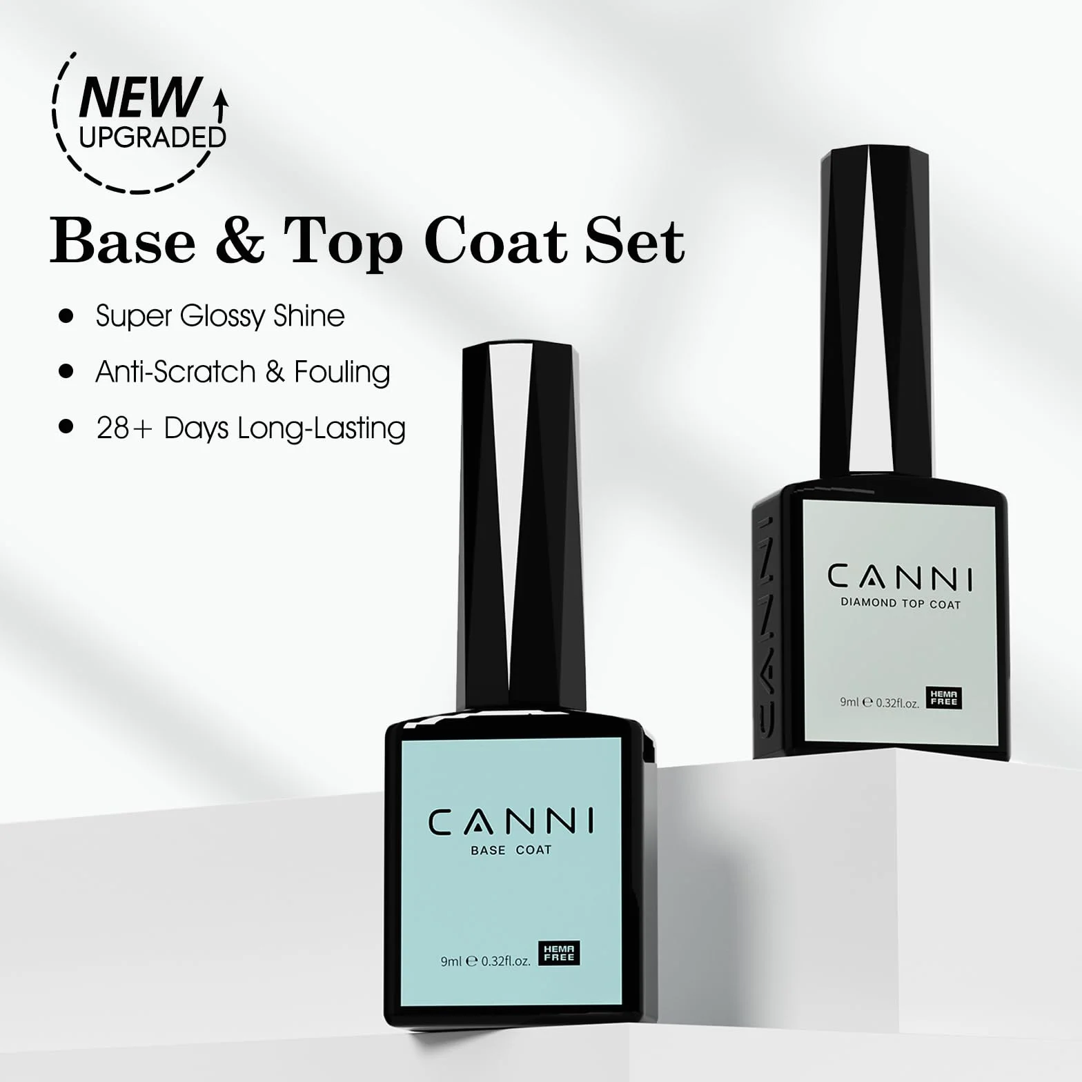CANNI Gel Nail Polish Set Top Coat Base Coat Vernis Semi Permanent