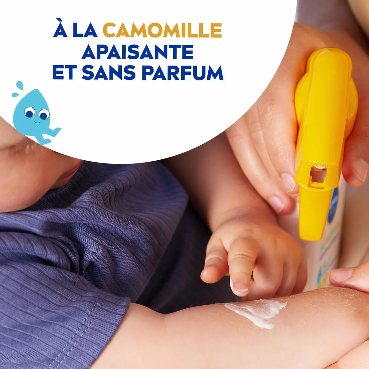 NIVEA SUN Spray Solaire Bébés & Enfants Sensitive Protect FPS 50+ 250 ml Protection Très Haute Ultra Résistant à l'Eau Crème Solaire