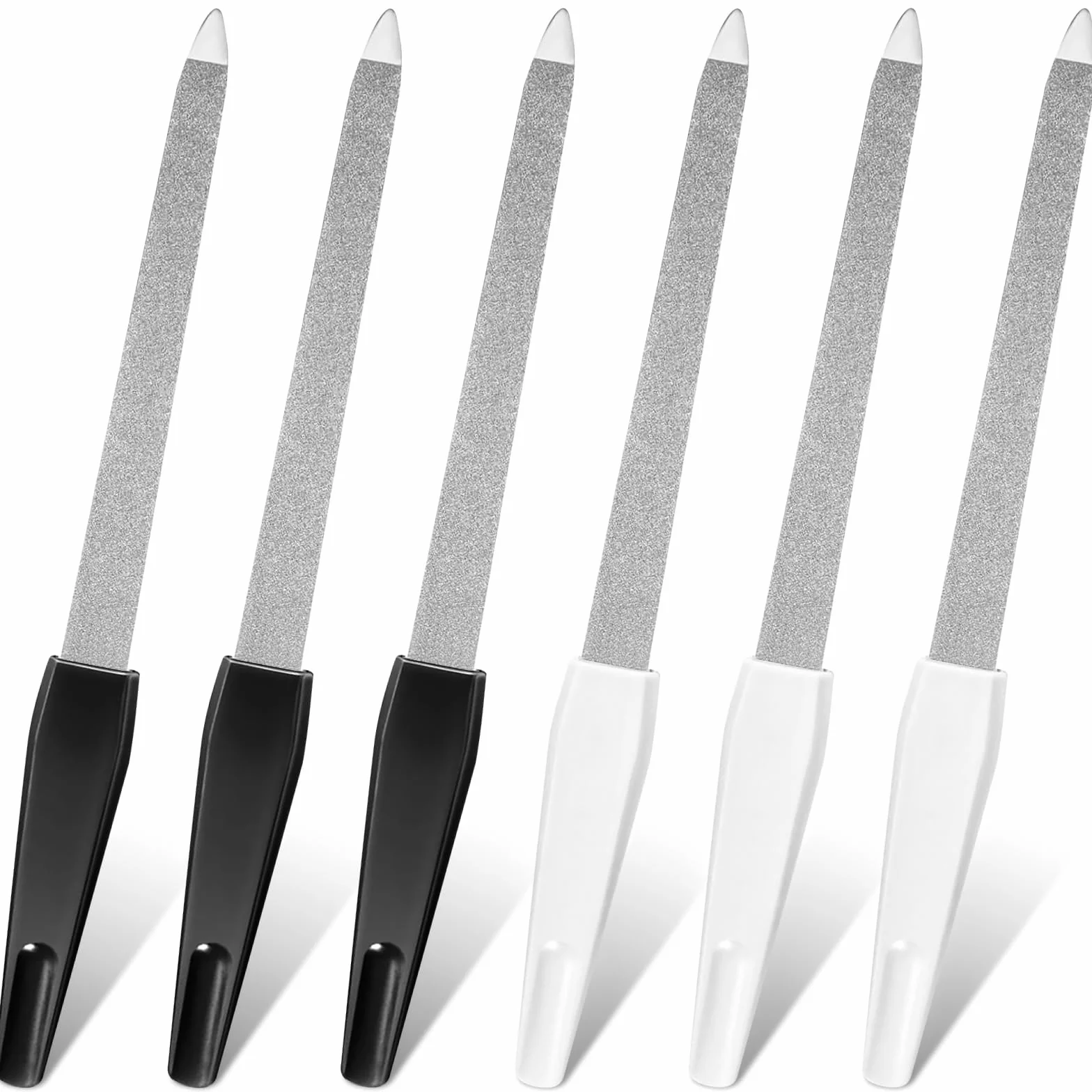 Sularpek 6 Pièces Limes à Ongles en Métal Professionnelle