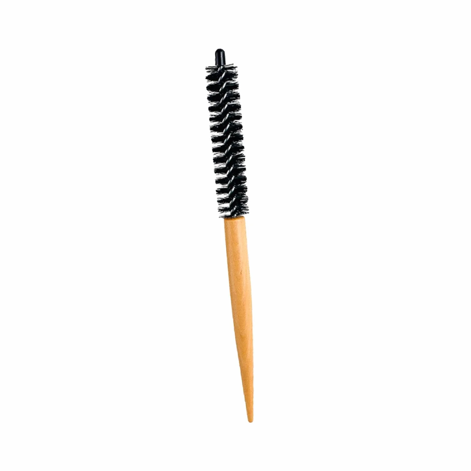 Brosse à cheveux ronde poils nylon brushing domicile coiffures bouclées cheveux courts