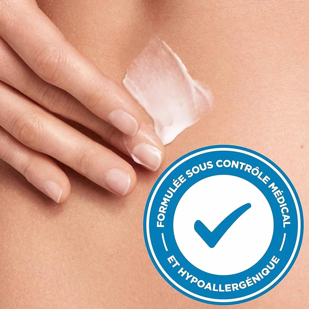 Mixa Intensif Peaux Sèches La Crème Fraîche à l’Acide Hyaluronique Pur Hydratation 24h Hypoallergénique 400ml