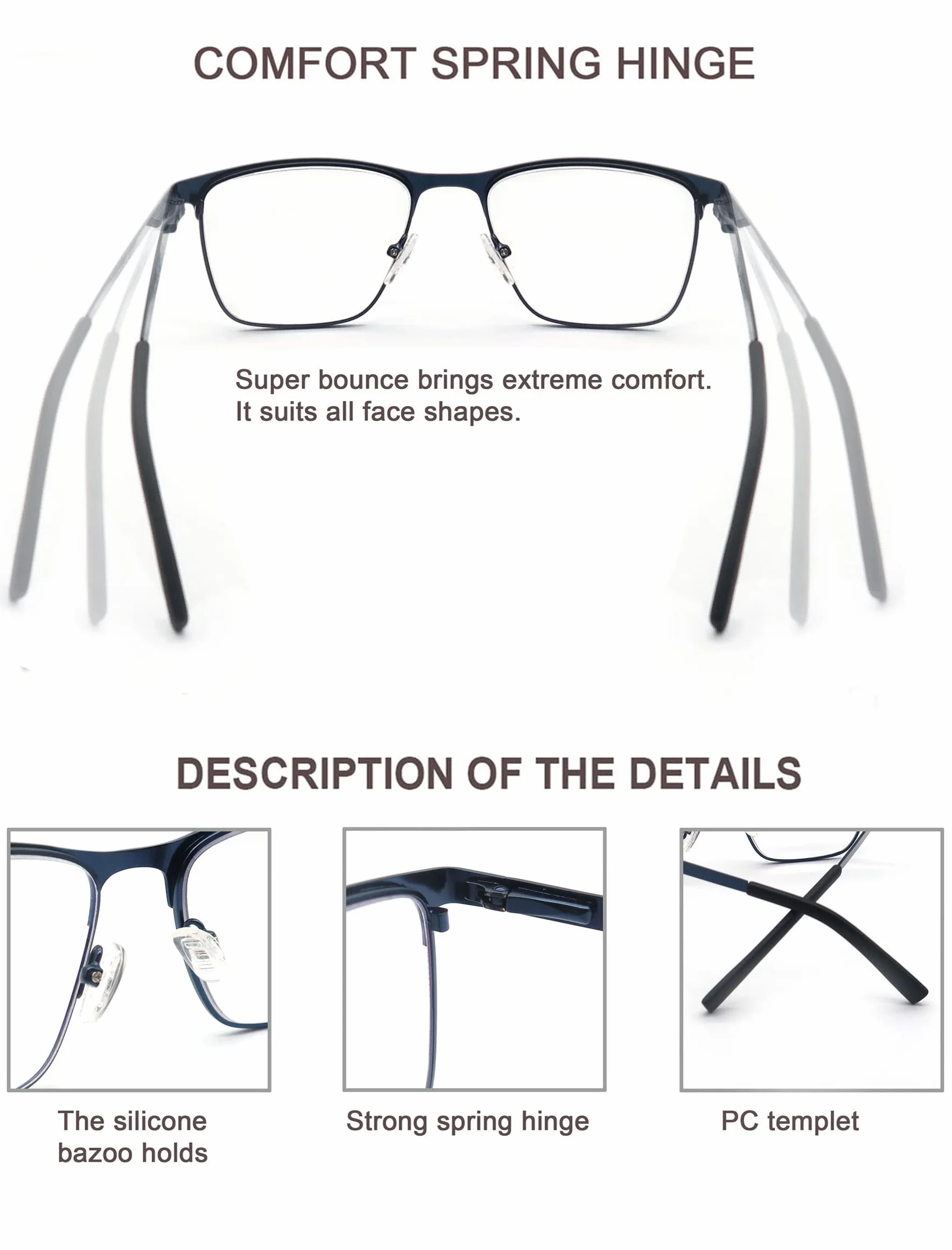 MODFANS Lunettes Loupe