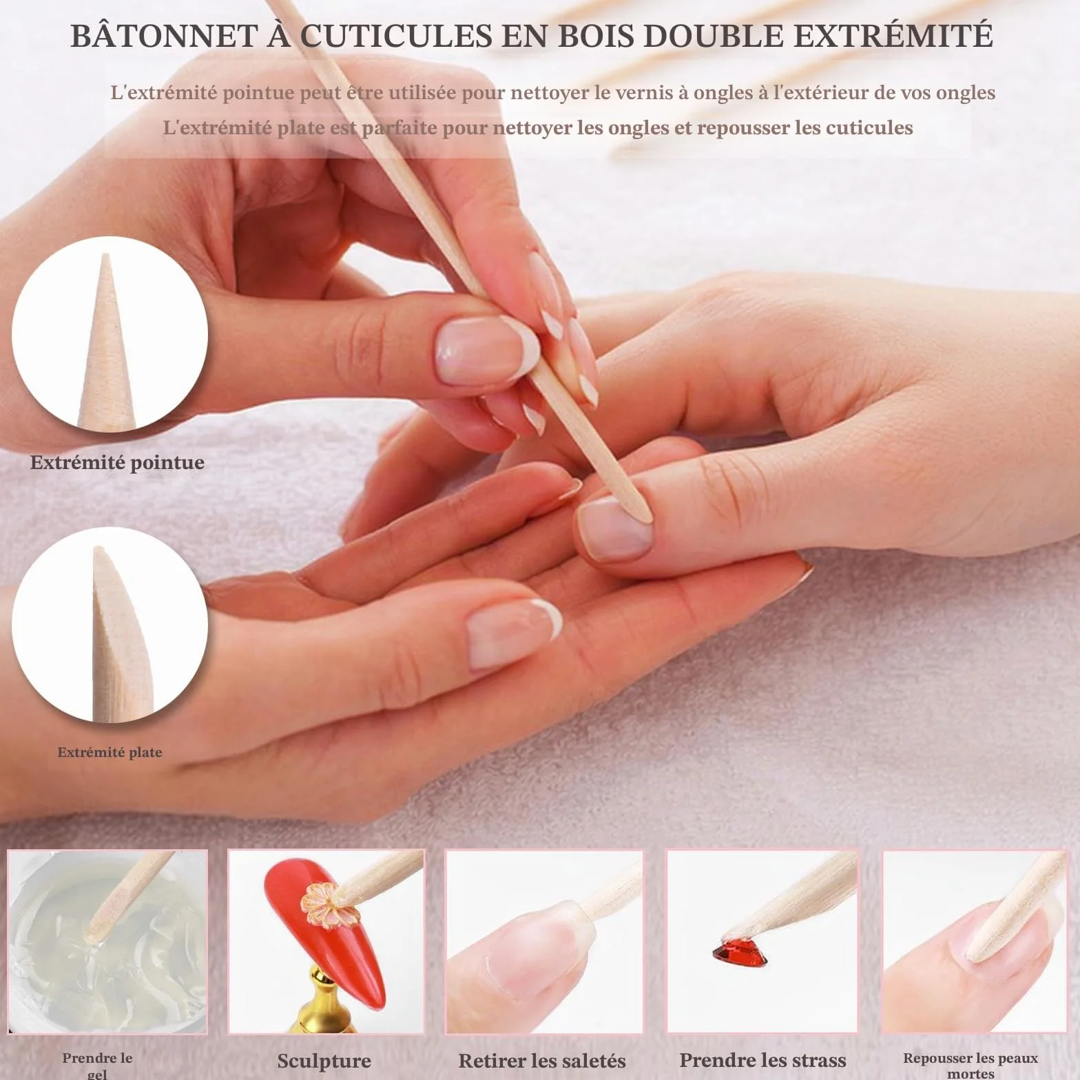 20Pcs/Set Faux Ongle Colle, ELALRAU Kit d'outils pour ongles pressés, Kit de préparation des ongles avec Autocollant D'Ongle de Colle, Dissolvant de colle à ongles pour emballage à pression
