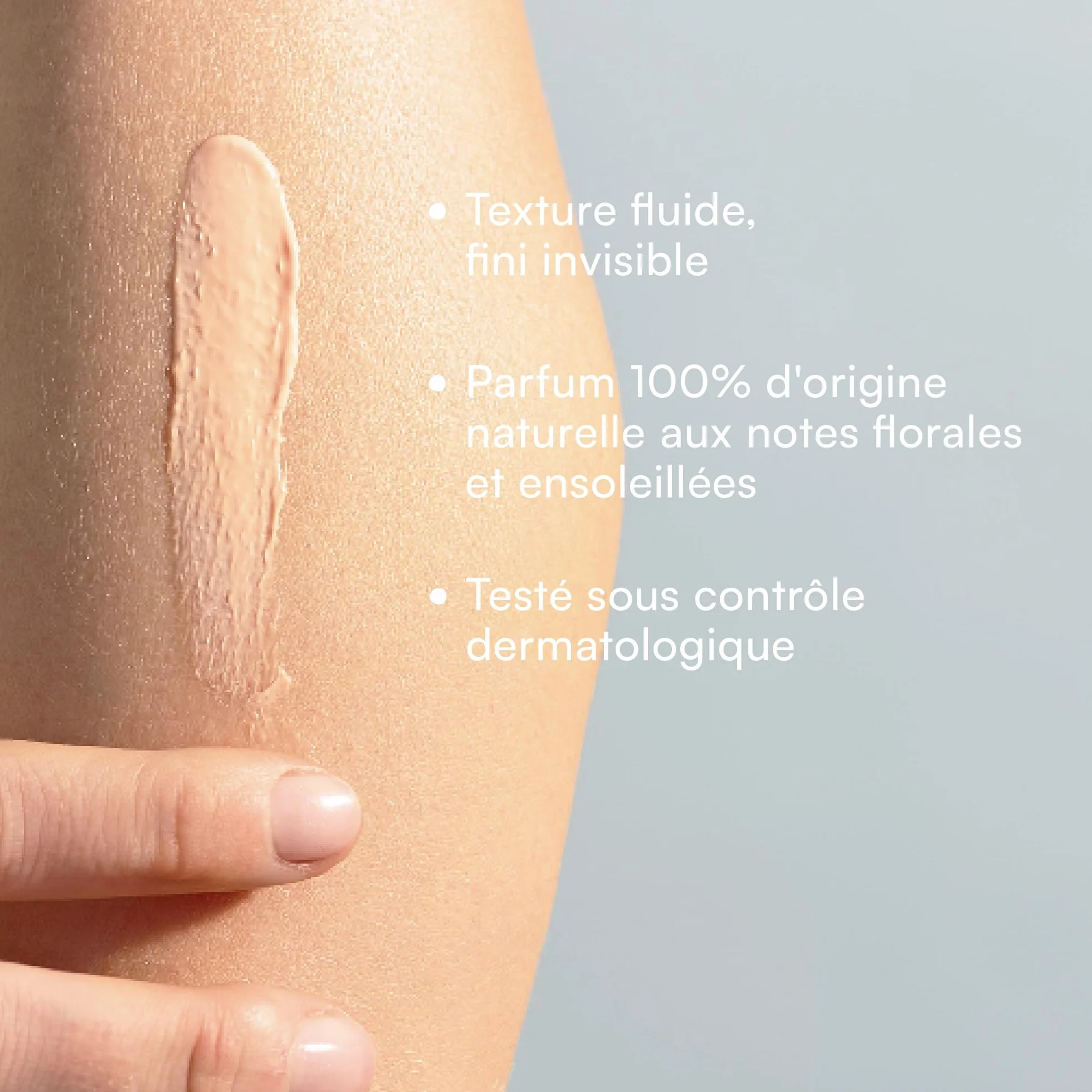 Laboratoires de Biarritz - Lait Solaire Invisible SPF50 - Texture Fluide Invisible - Visage & Corps - Effet Frais dès Application - Parfum 100% d’Origine Naturelle - 100 ml - Fabriqué en France