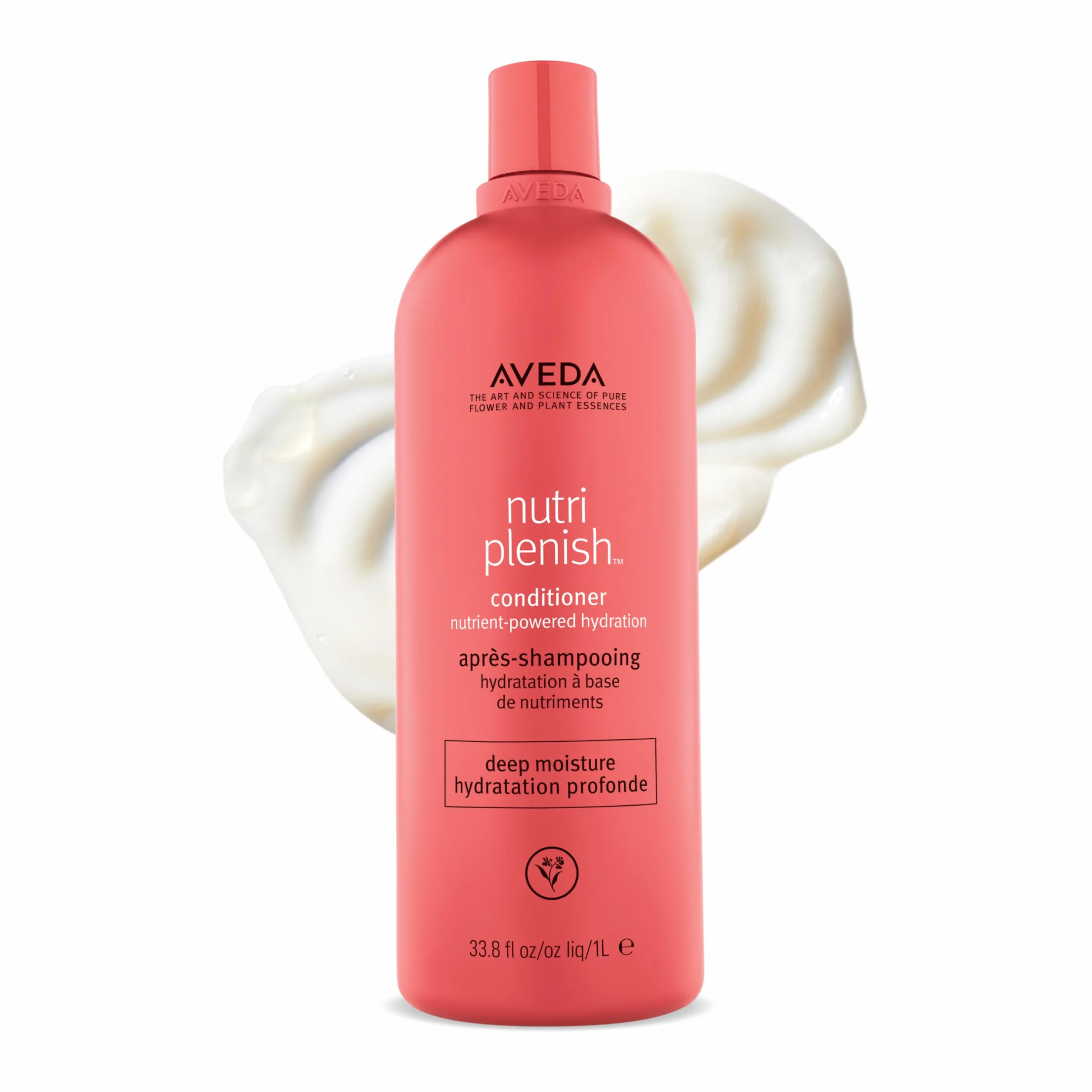 Aveda Nutriplenish Après-shampooing Hydratation profonde | Soin cheveux sec à très secs aux superaliments | Huile de grenade bio, huile de coco, beurre de mangue