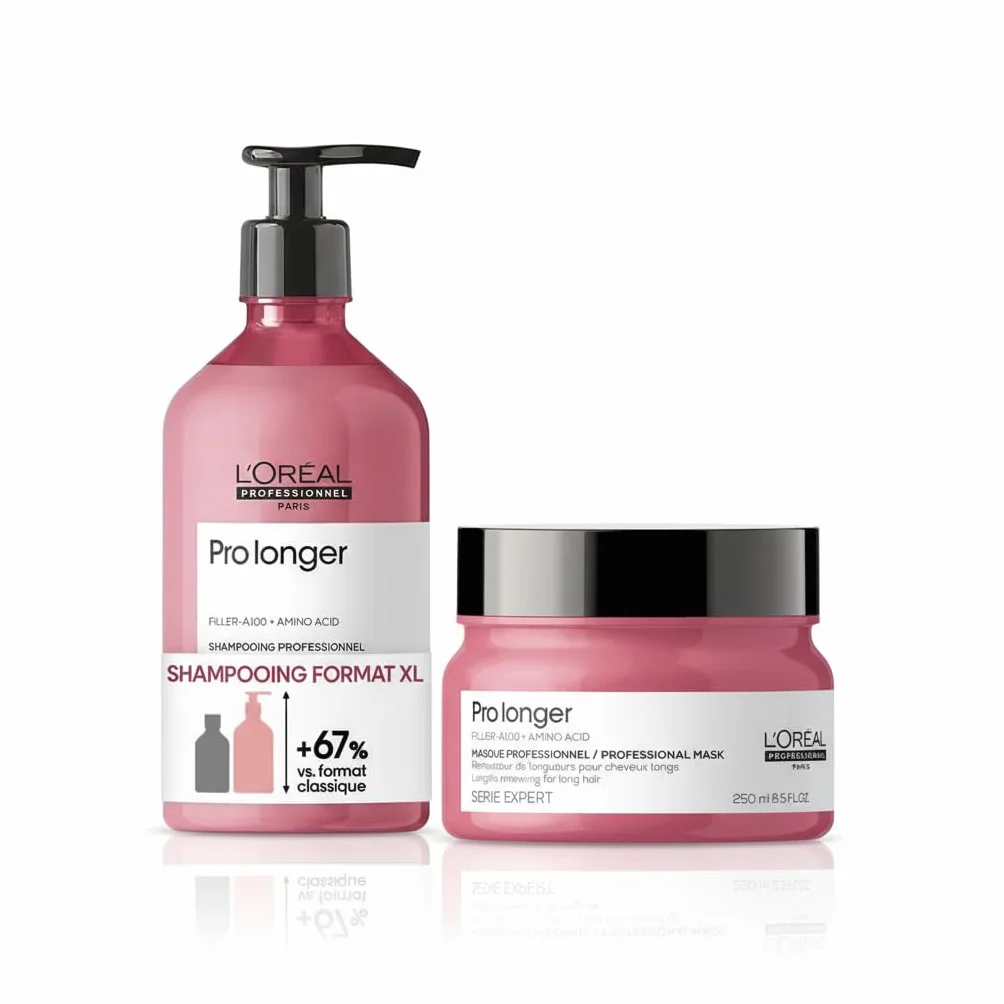 L'OREAL PROFESSIONNEL - Renovateur de Longueurs - Pro Longer - Homme & Femme - Restauration Instantanée De La Fibre Capillaire - Apporte Force & Brillance - Cheveux Longs & Cassants