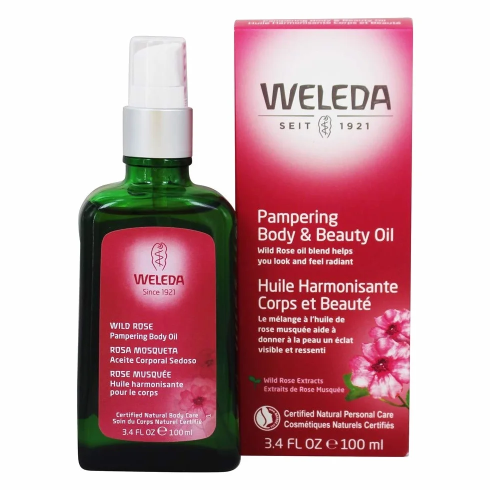 Weleda - Sécrétions cutanées sauvages de Rose - 3.4 once.