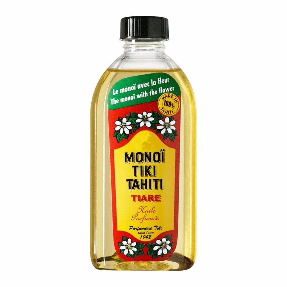 Monoi Tiki Tahiti Tiare Flacon en verre 100 ml