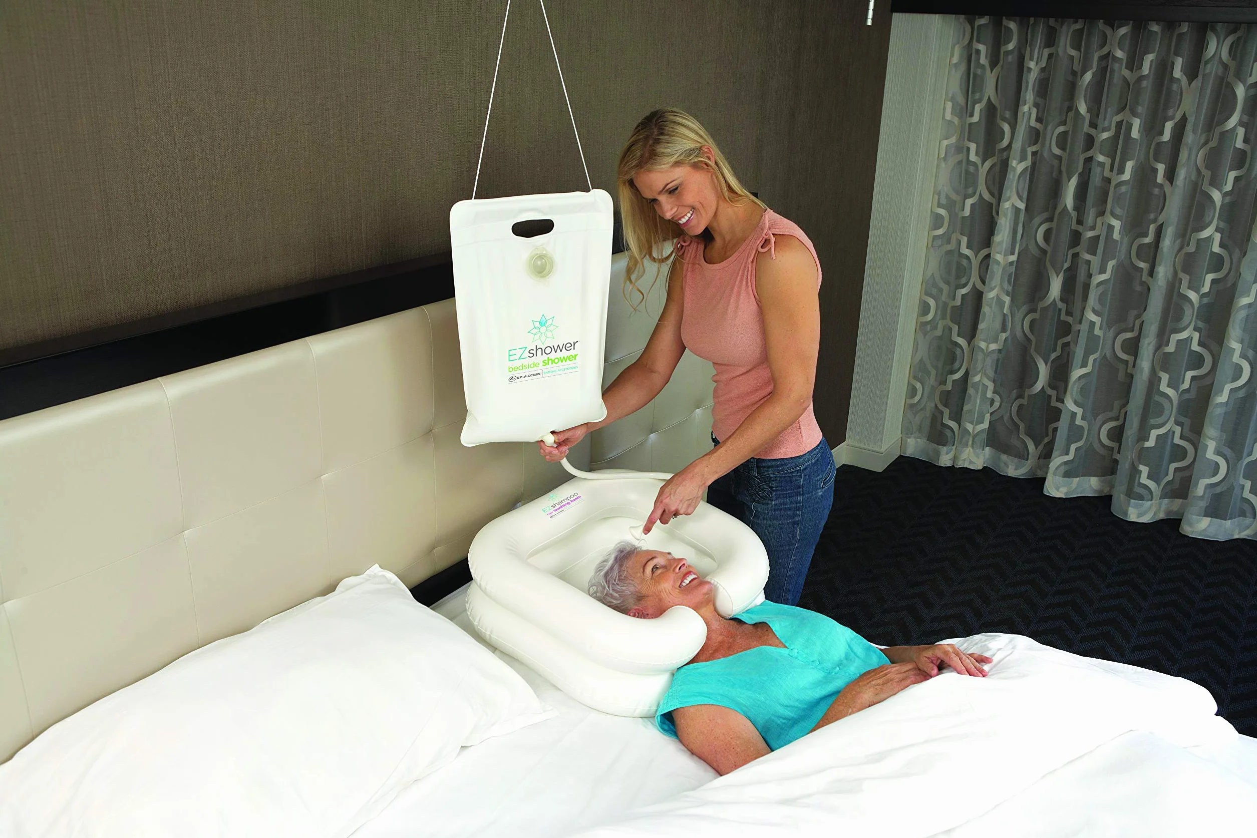 EZ-ACCESS Ez-shower Bedside Shower, 2 Pounds