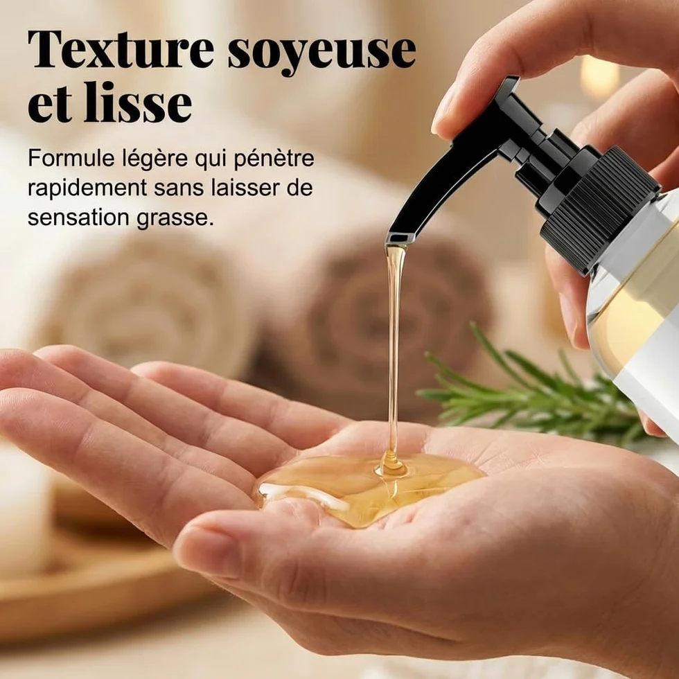 Huile Corporelle Liftante Au Collagène, Anti Cellulite, Raffermissante, Hydratante (1pcs)