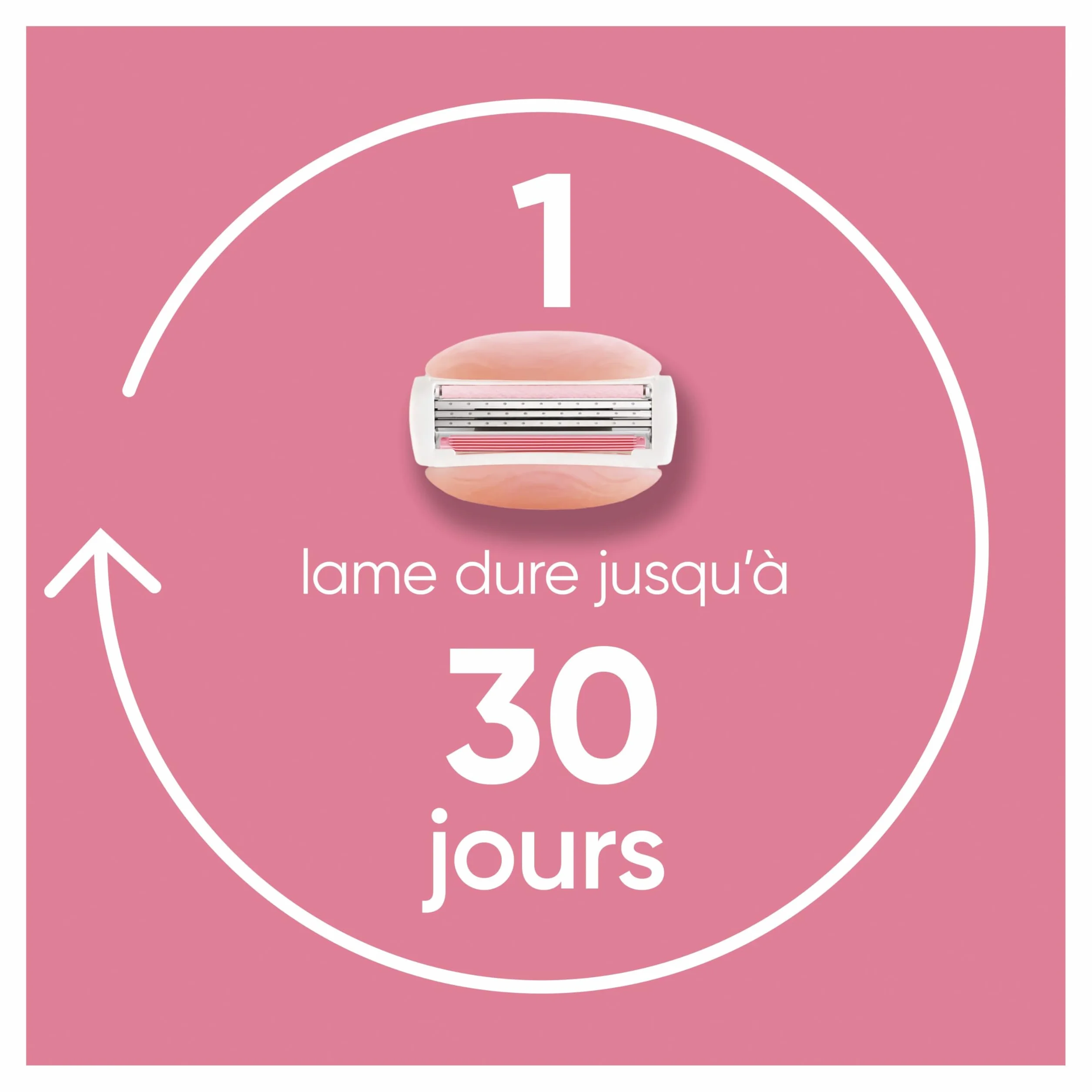 Gillette Venus Rasoir Femme ComfortGlide Spa Breeze 2 Recharges Rose Manche Réutilisable Cartouche 3 Lames Acier Inoxydable Barres Parfum Thé Blanc 2-en-1 Mousse Rase
