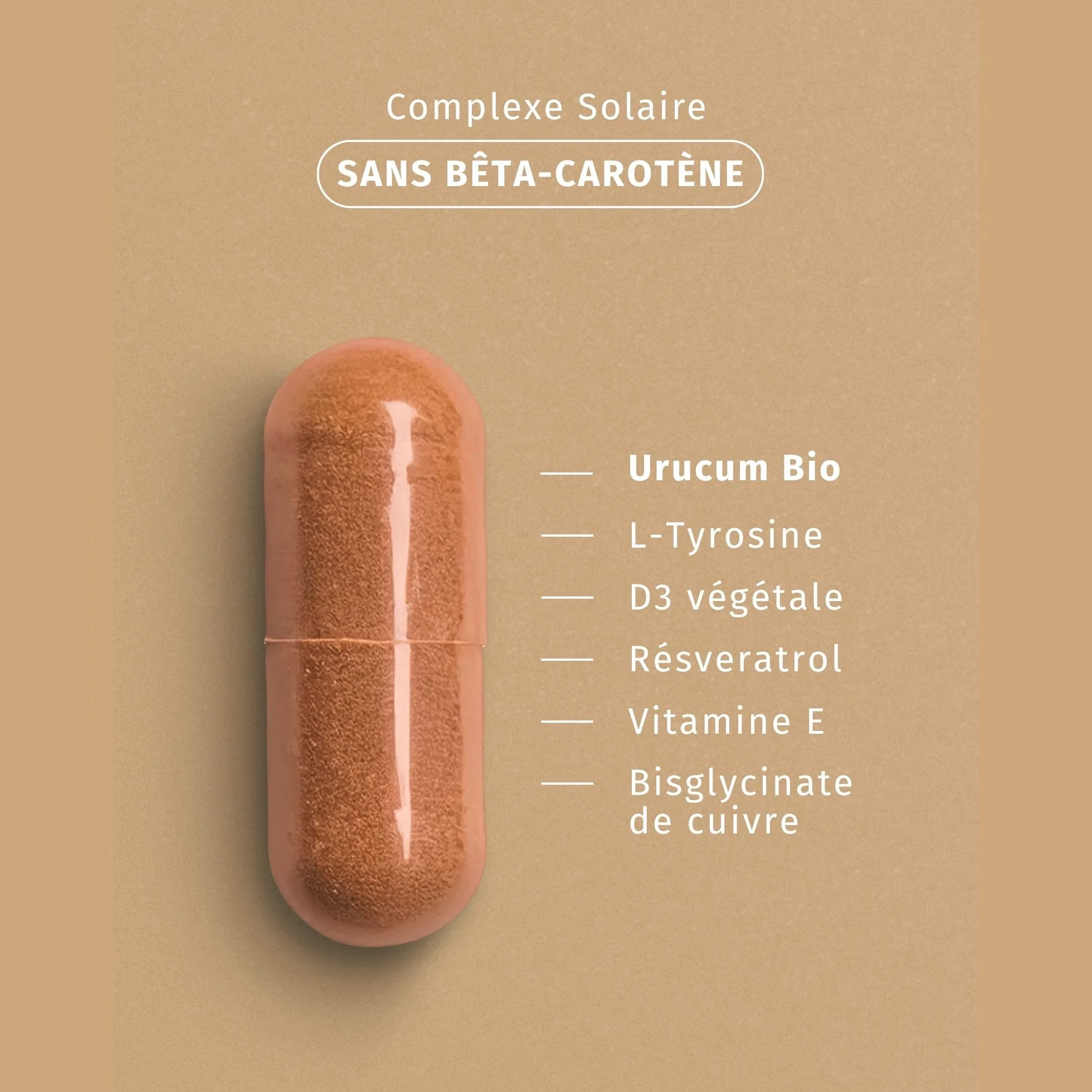 Complément alimentaire solaire Valebio 60 gélules Vitamines D3 accélère bronzage