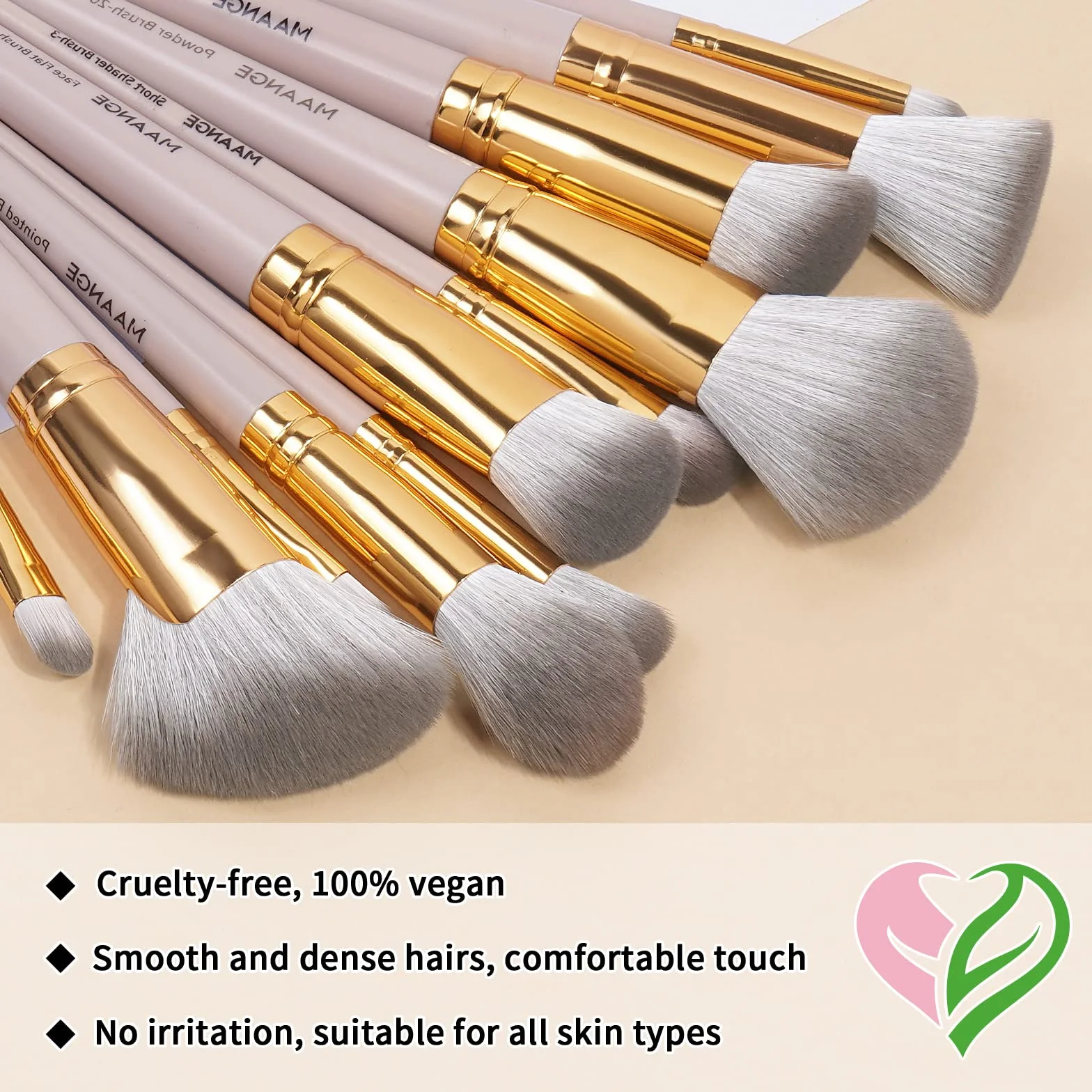 Set de pinceaux de maquillage, 25 pinceaux professionnels pour le maquillage, fond de teint, visage, yeux, lèvres, pinceau pour fard à paupières, set avec boîte cadeau noire