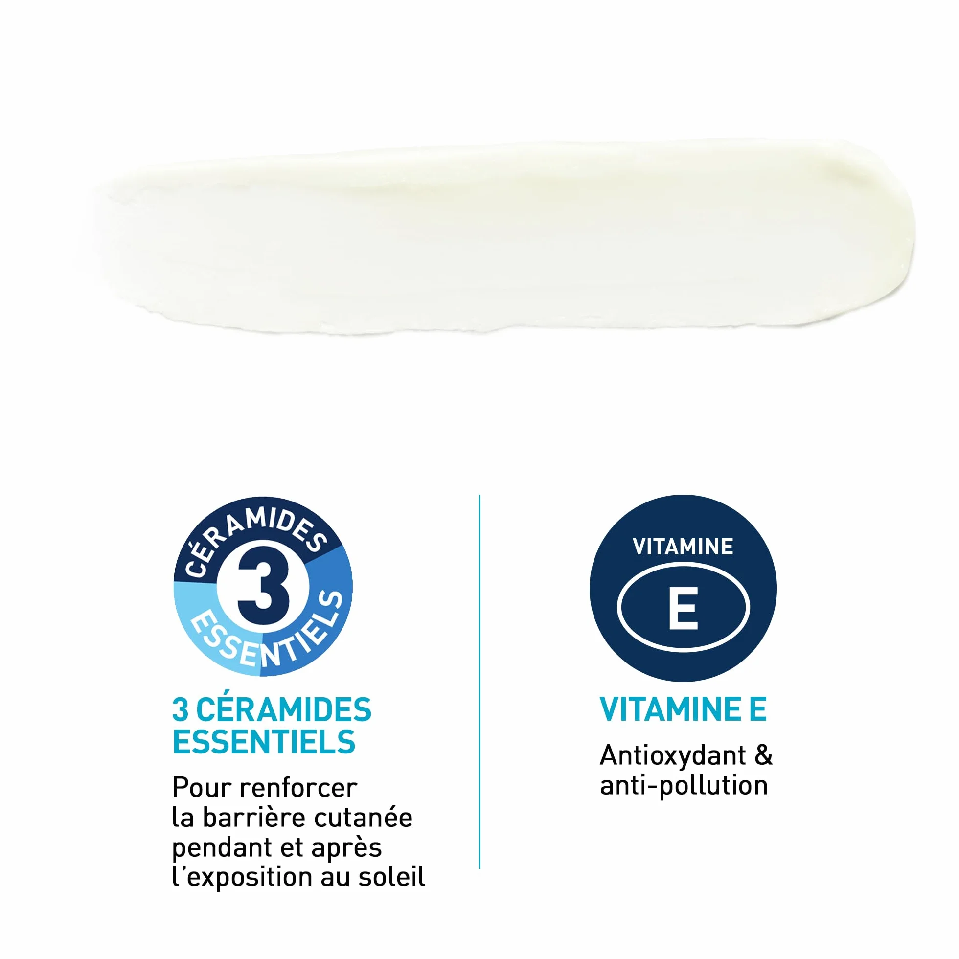 CeraVe Stick Solaire Invisible SPF 50+ Visage 3 Céramides Hypoallergénique