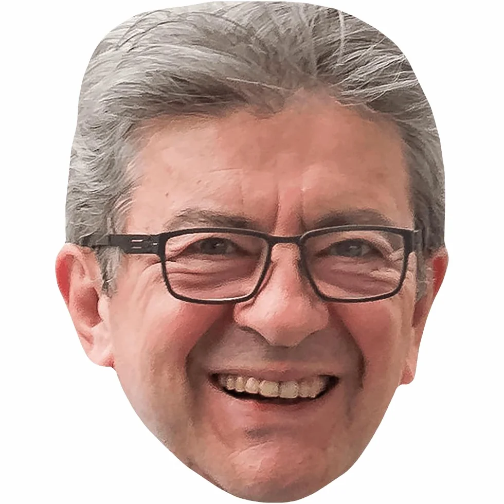 Jean-Luc Melenchon Masques de celebrites