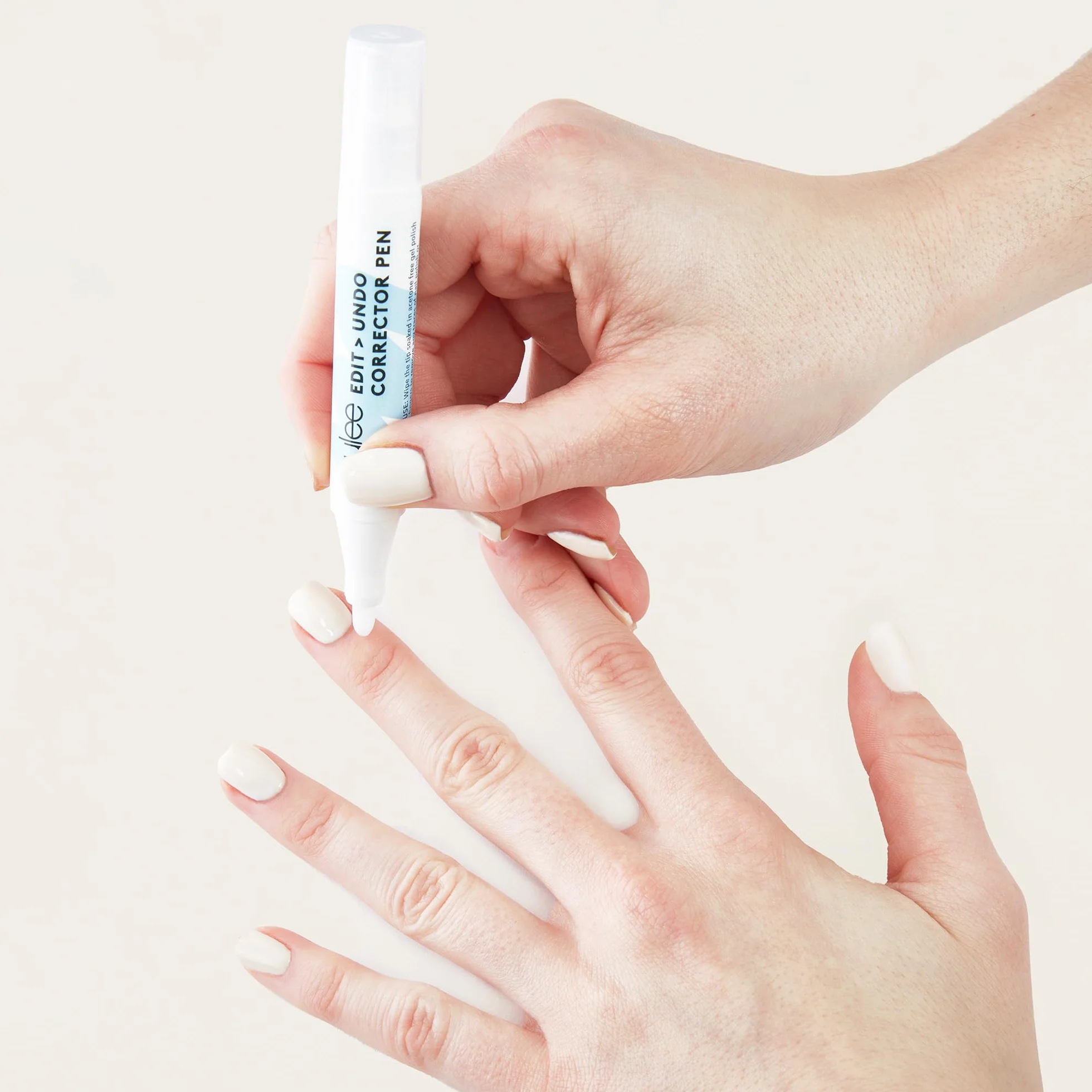Mylee Stylo correcteur réutilisable pour vernis à ongles - Dissolvant sans acétone avec pointes de rechange