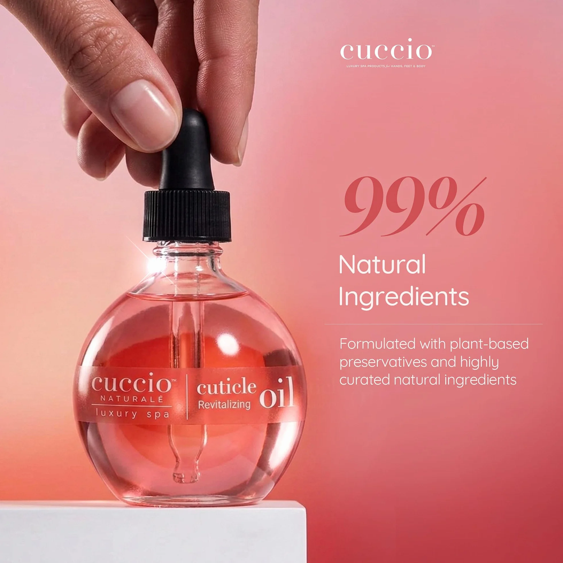Cuccio Huile Revitalisante Cuticules Manucure Grenade Figue 75 ml